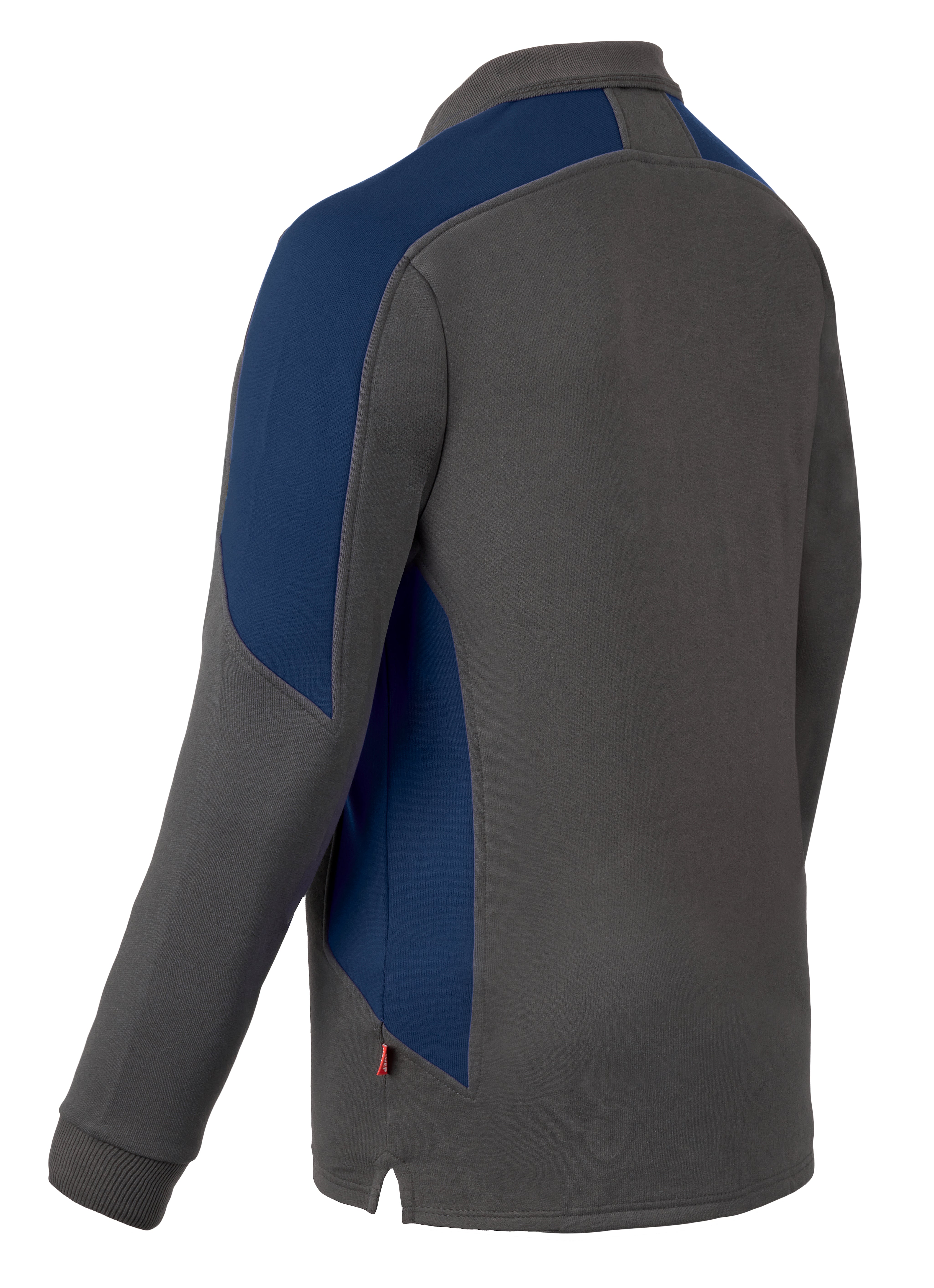 Polo Sweater HAVEP® Bicolor - charcoal/indigo blue
