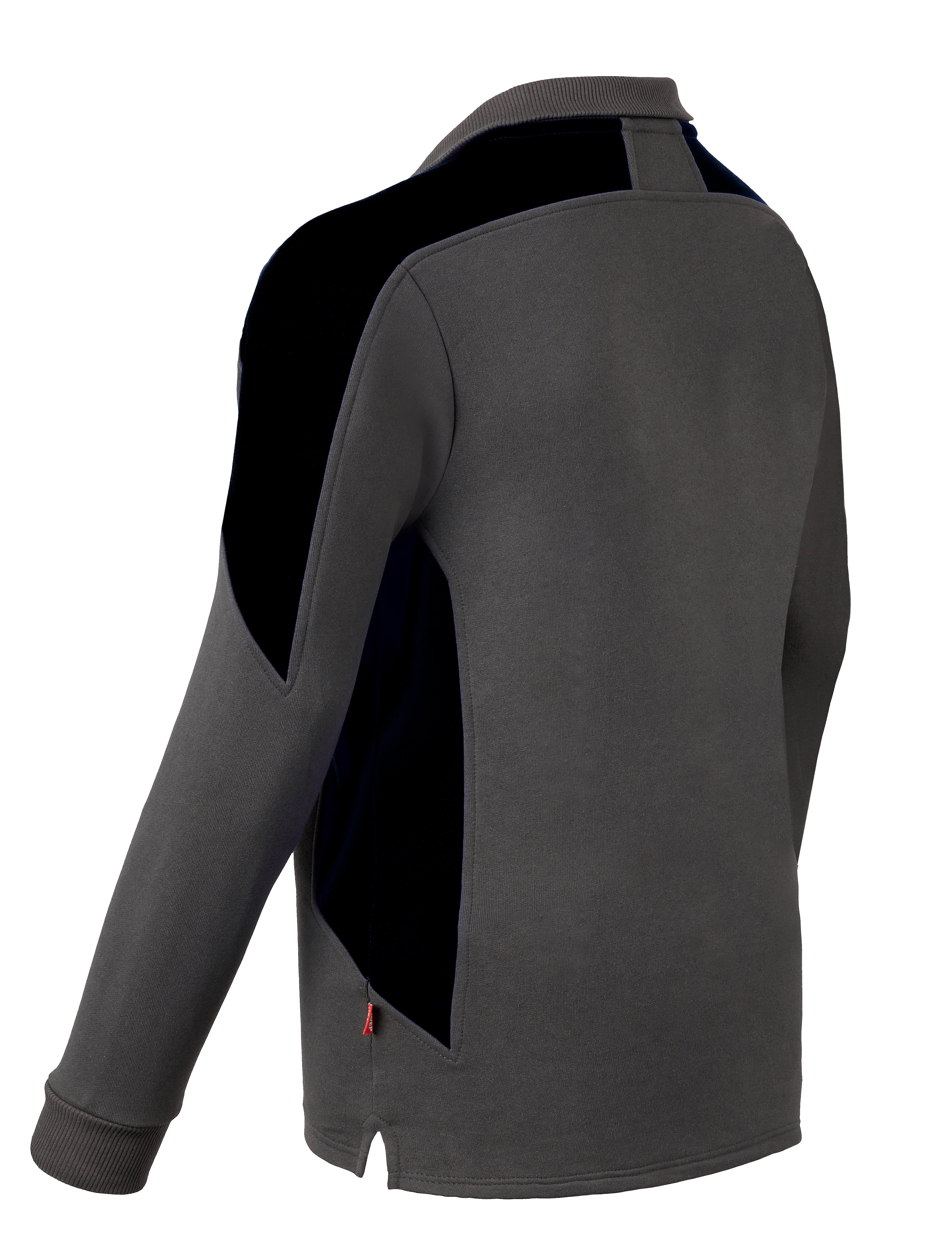 Halfzip Sweater HAVEP® Bicolor - charcoal/black