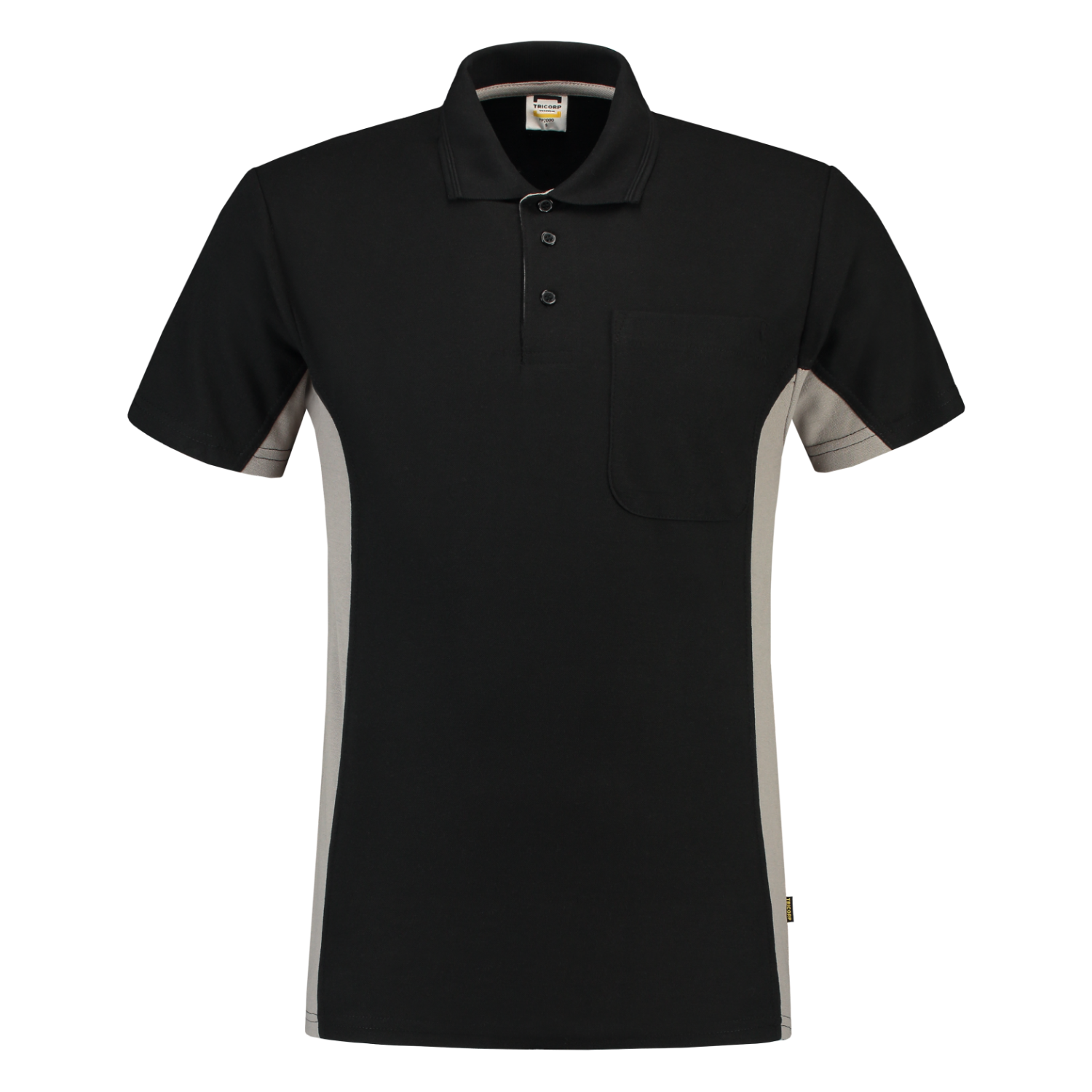 Polo Shirt Bicolor Chest Pocket