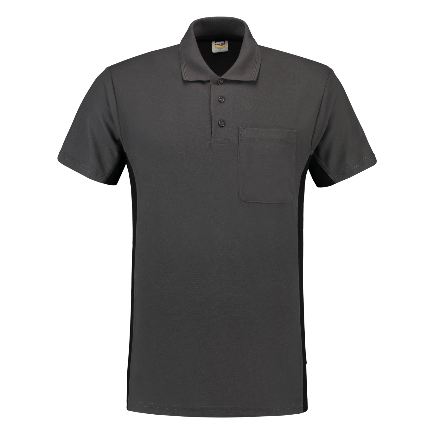 Polo Shirt Bicolor Chest Pocket