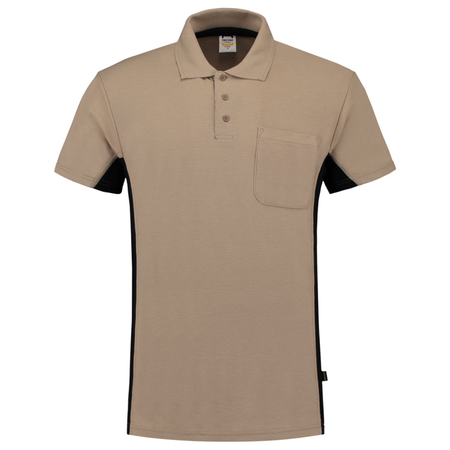 Polo Shirt Bicolor Chest Pocket