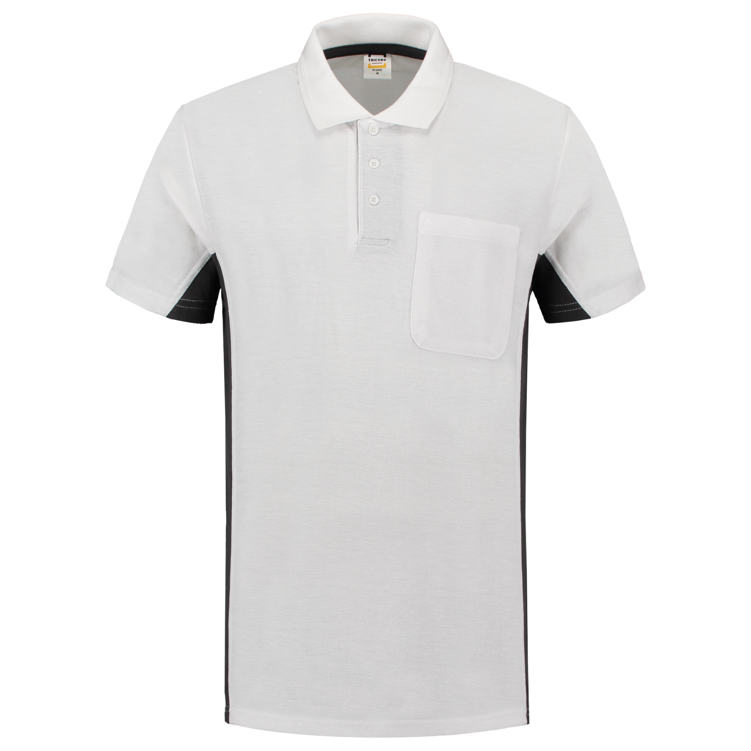 Polo Shirt Bicolor Chest Pocket