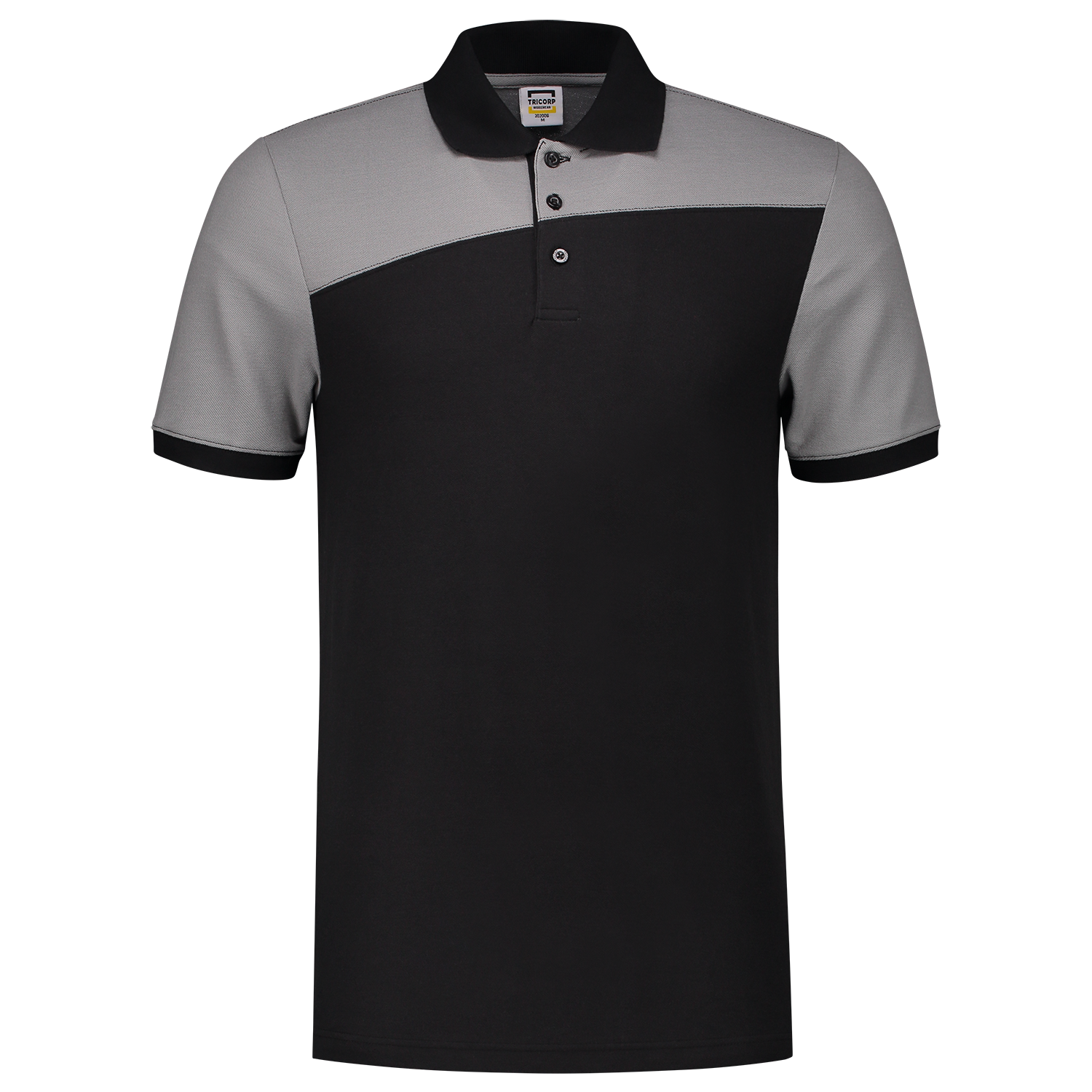 Polo Shirt Bicolor Seams