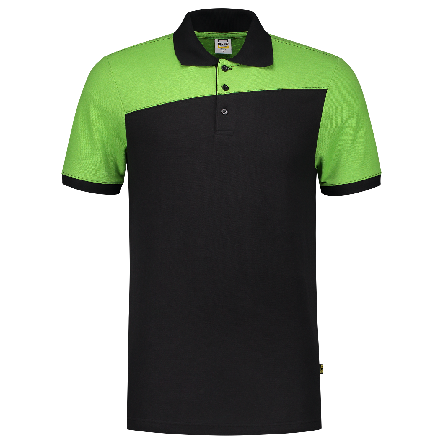 Polo Shirt Bicolor Seams