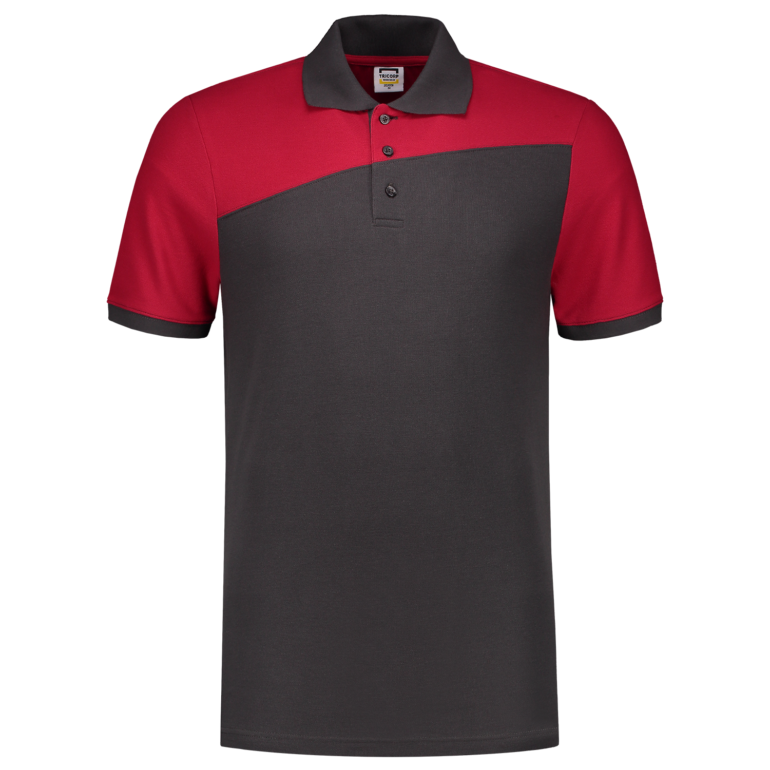 Polo Shirt Bicolor Seams