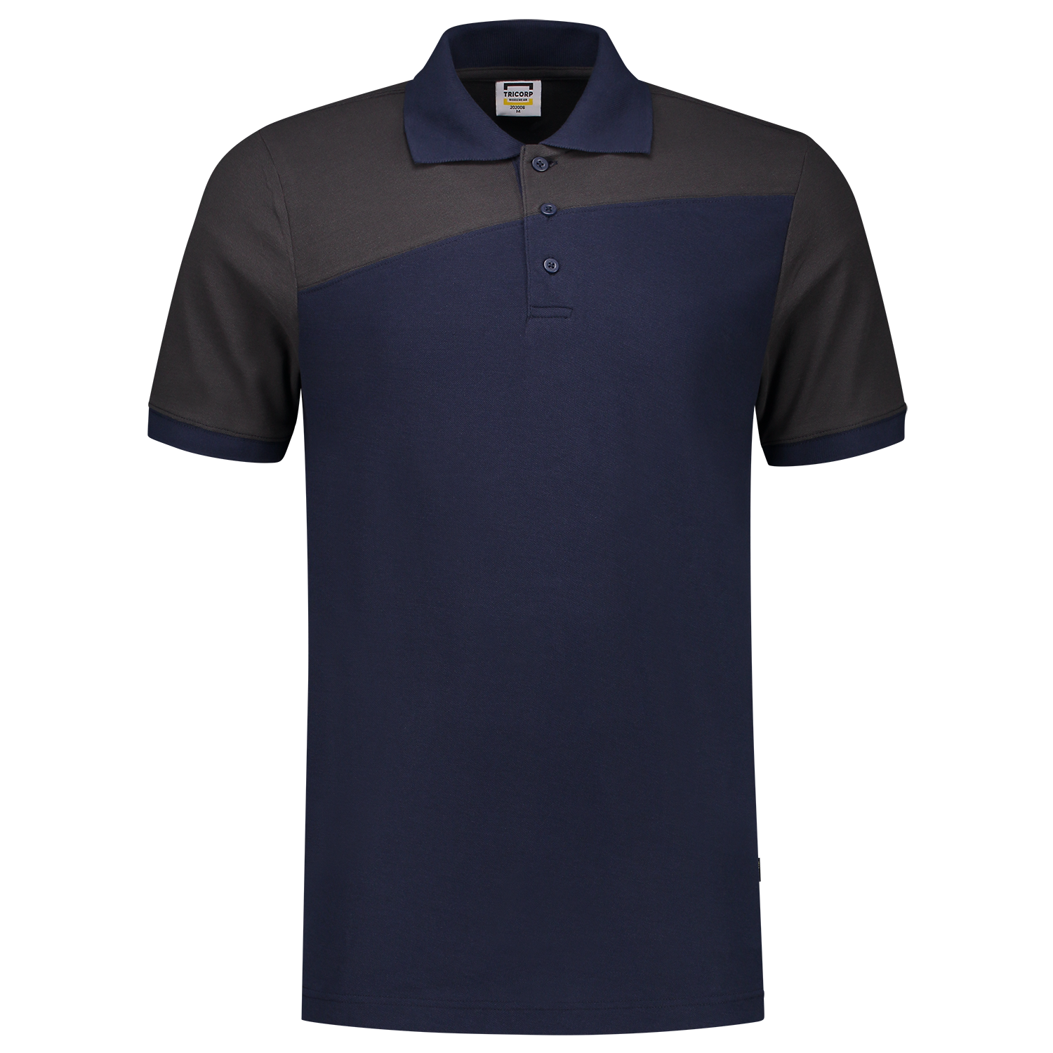 Polo Shirt Bicolor Seams