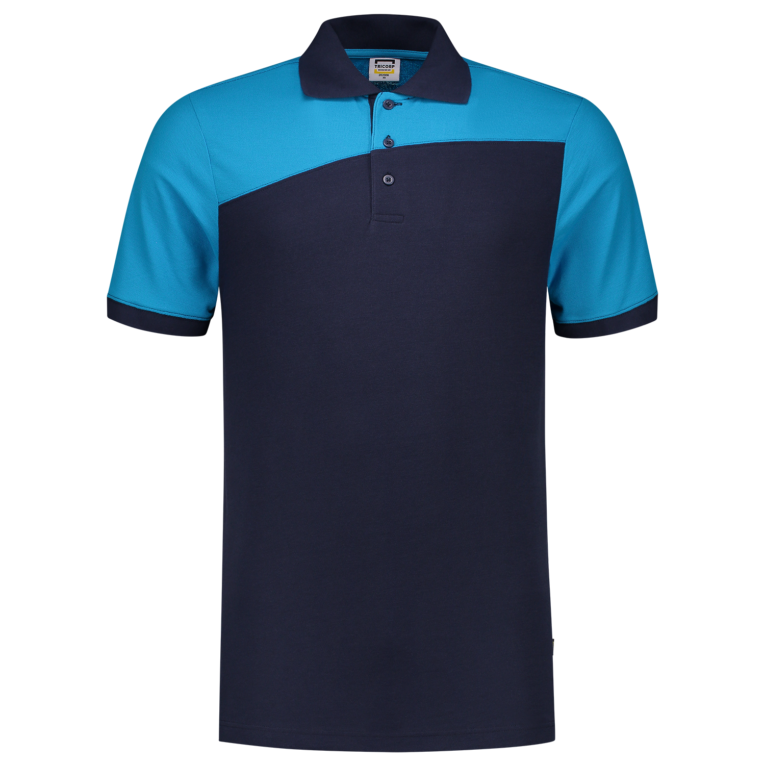 Polo Shirt Bicolor Seams