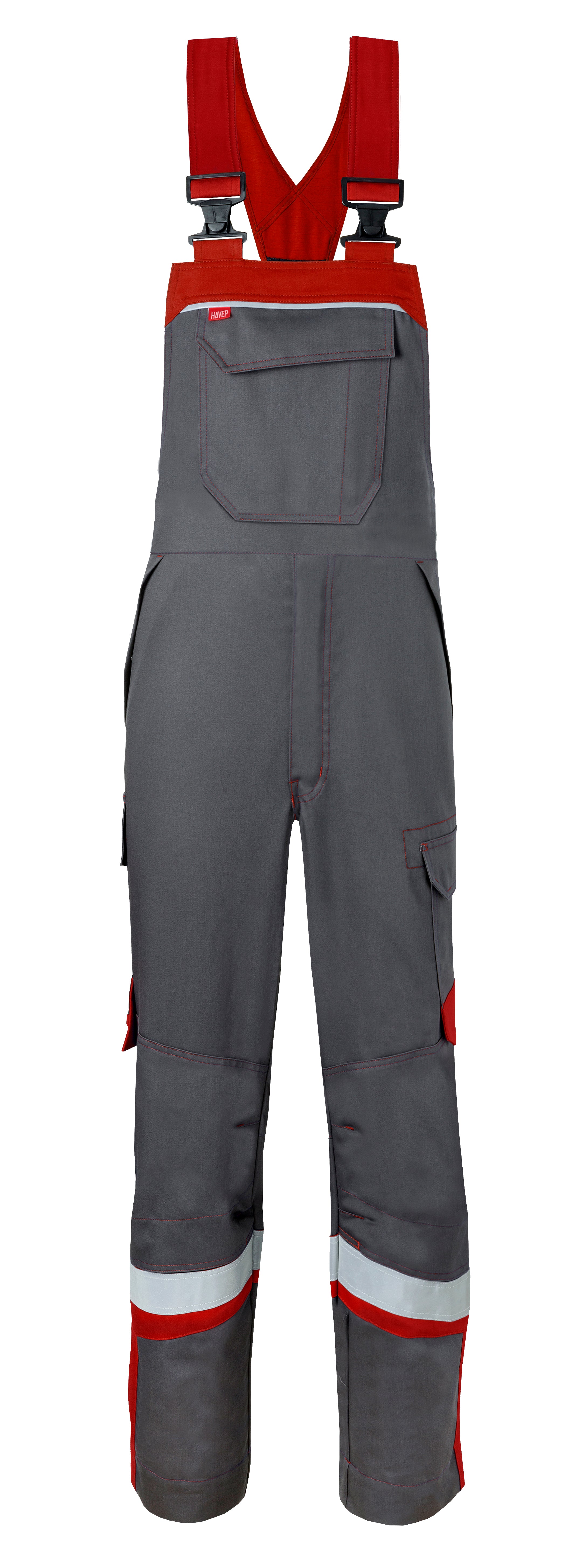 Bib & Brace HAVEP® 5-Safety Image+ - charcoal/red