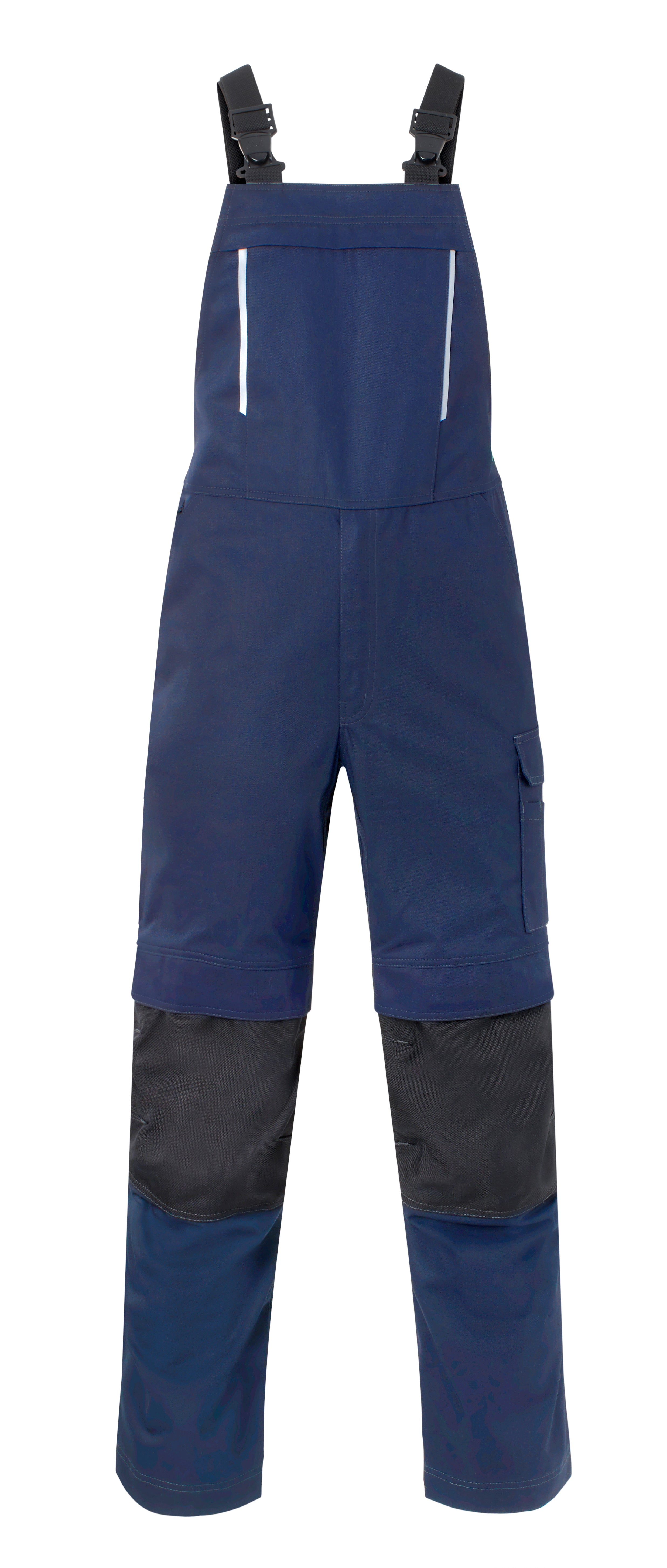 Bib & Brace Kneepocket HAVEP® Shift - indigo blue/charcoal