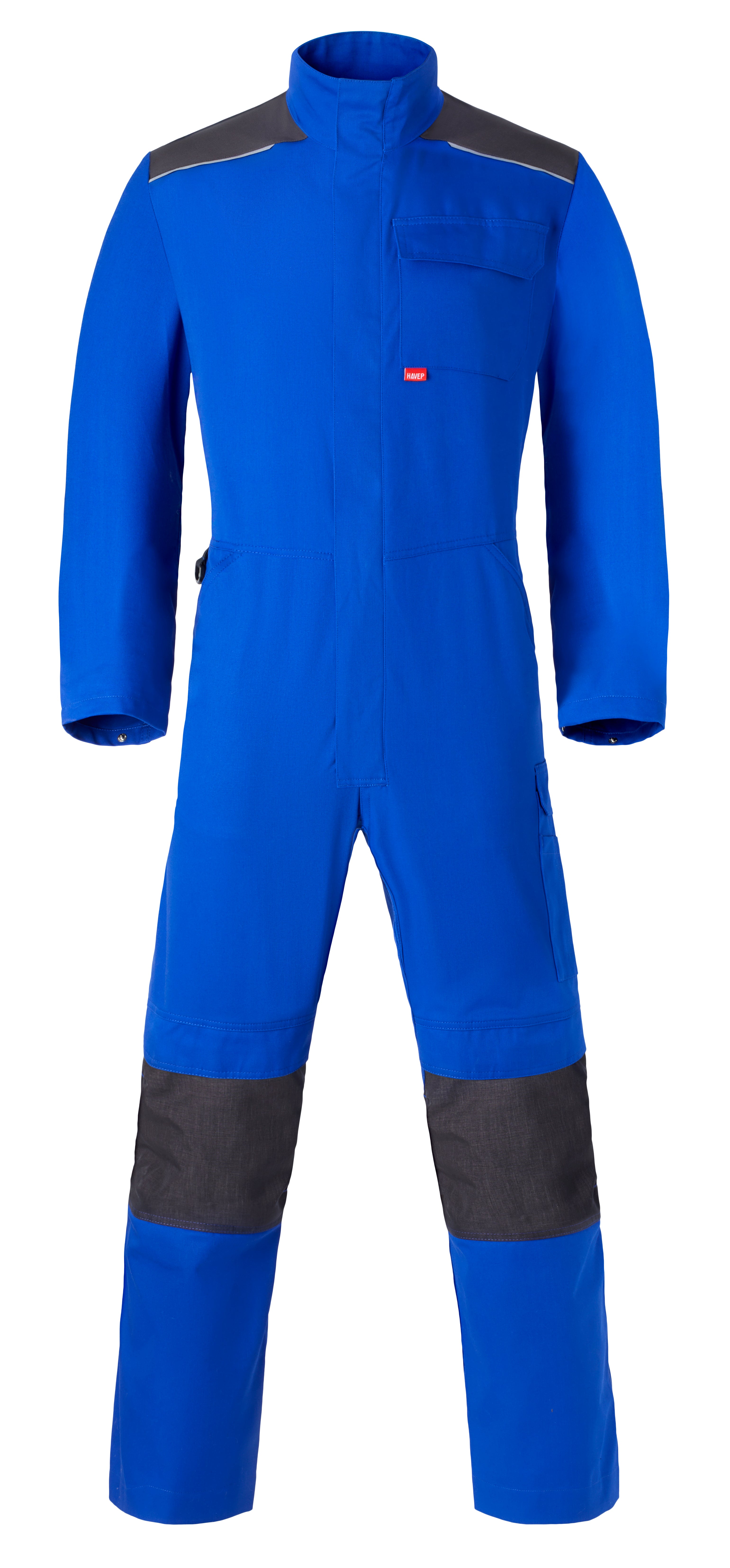 Coverall Kneepocket HAVEP® Shift - cornblue/charcoal