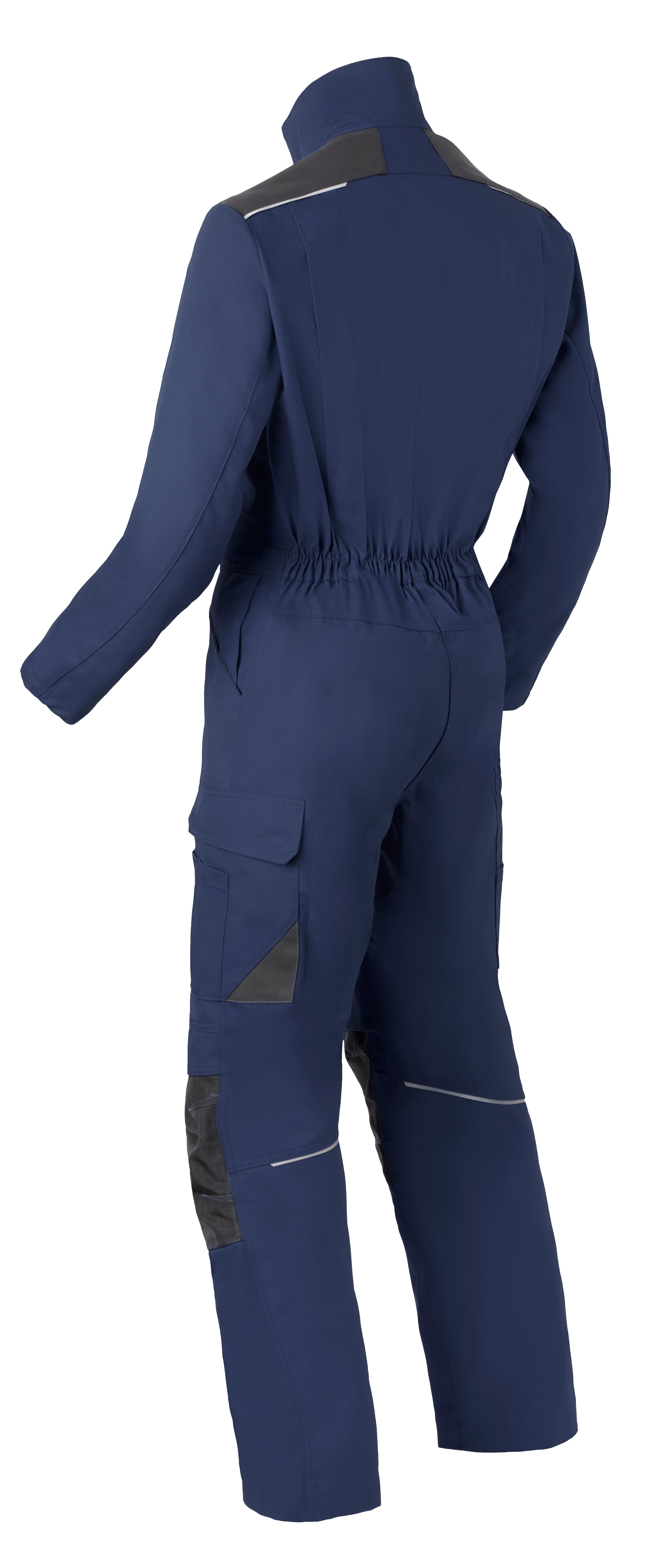 Coverall Kneepocket HAVEP® Shift - indigo blue/charcoal