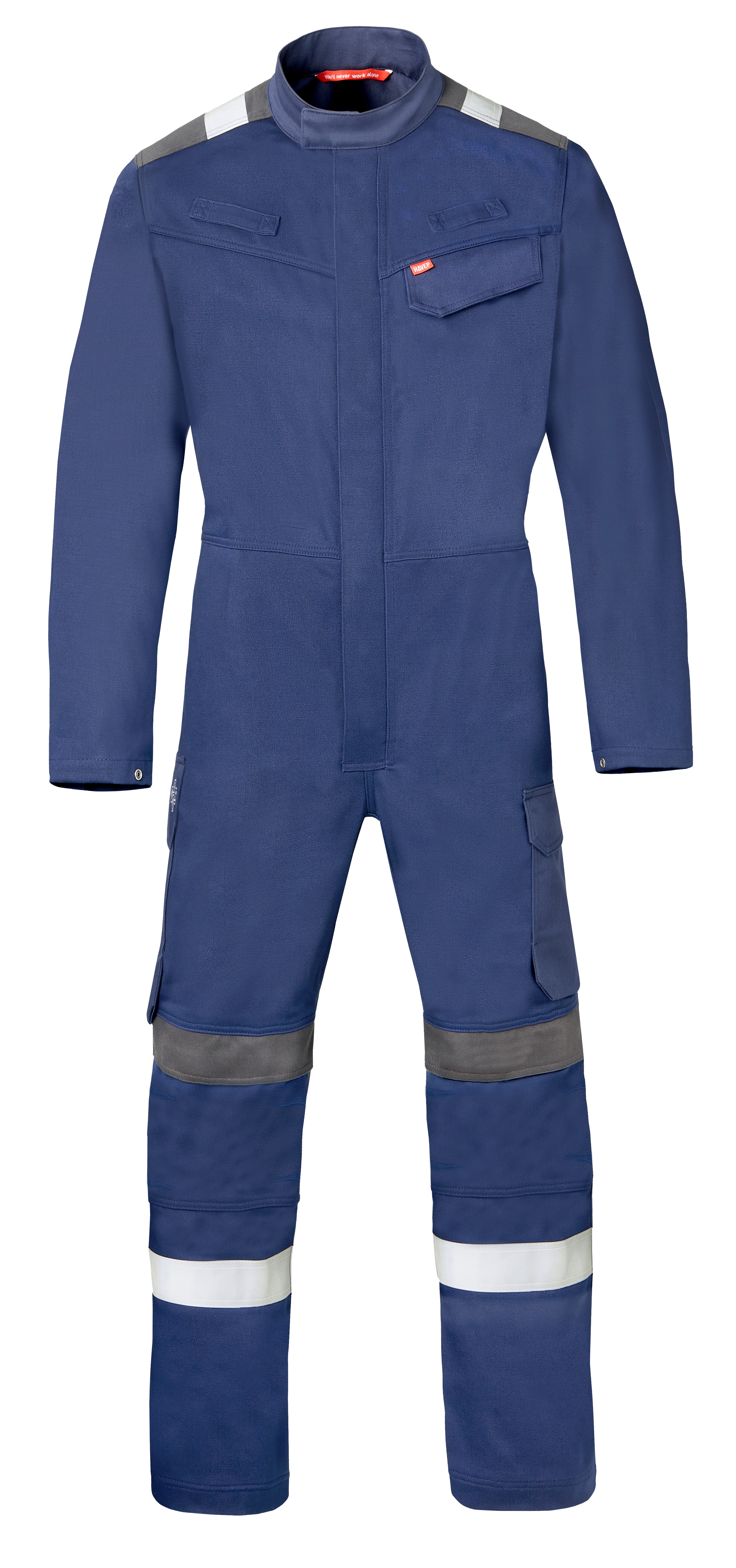 Coverall HAVEP® Force+ - indigo blue/charcoal