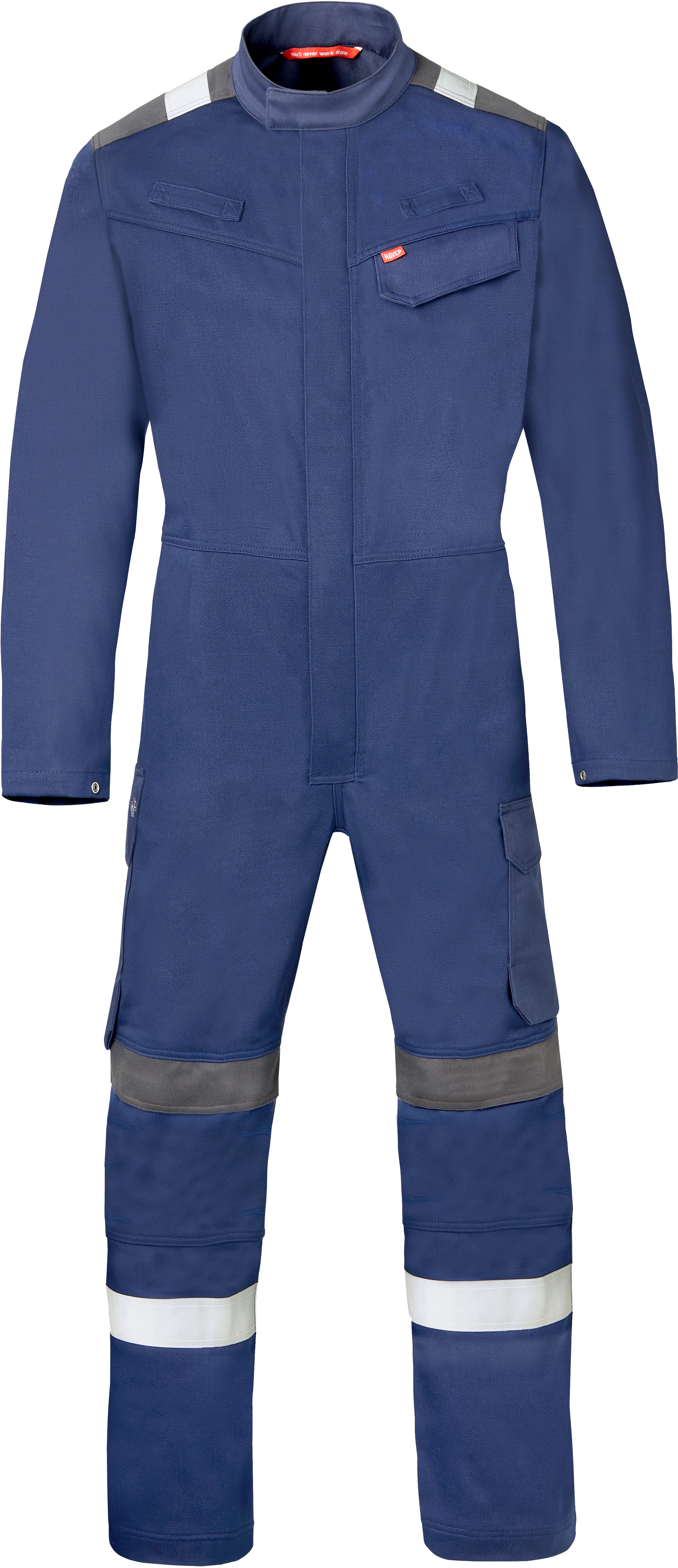 Coverall HAVEP® Force+ - indigo blue/charcoal
