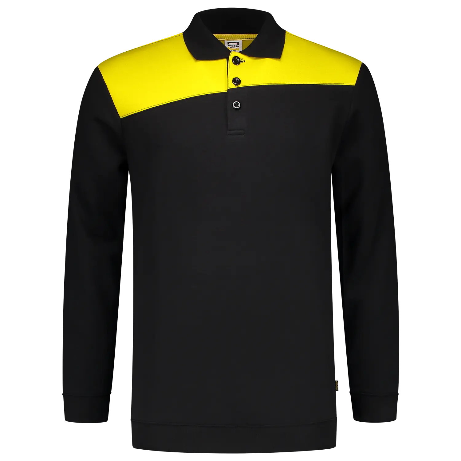 Polo Sweater Bicolor Seams Tricorp