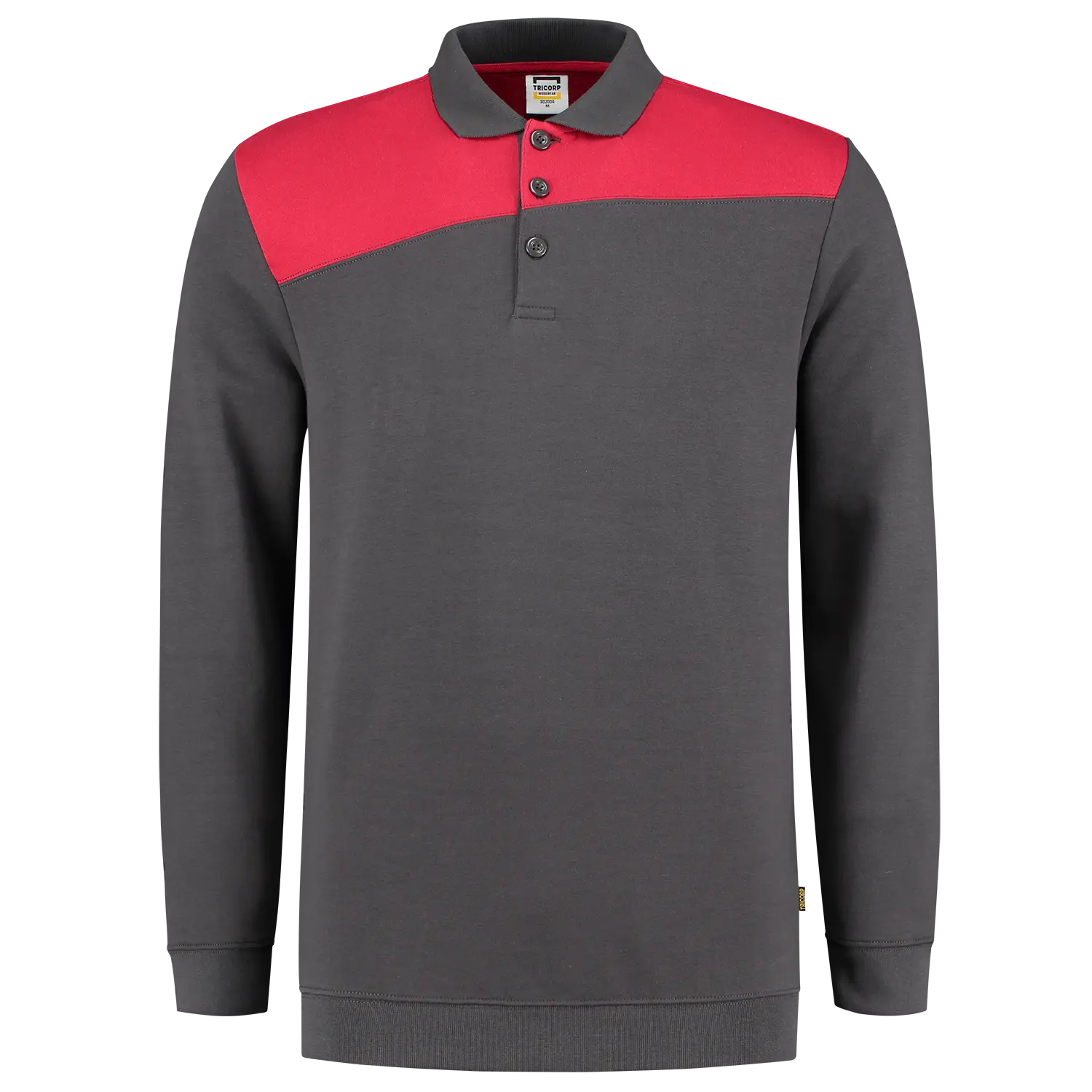 Polo Sweater Bicolor Seams Tricorp
