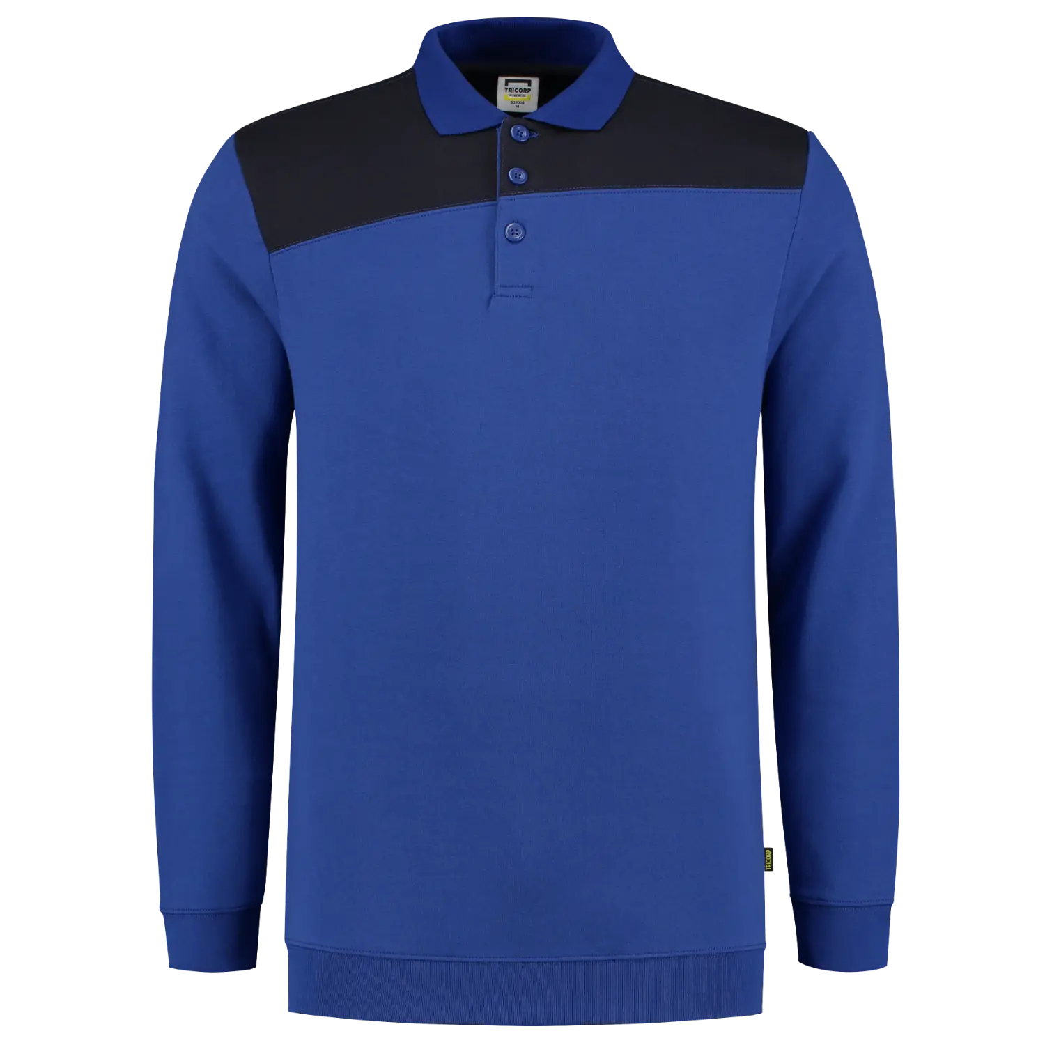 Polo Sweater Bicolor Seams Tricorp
