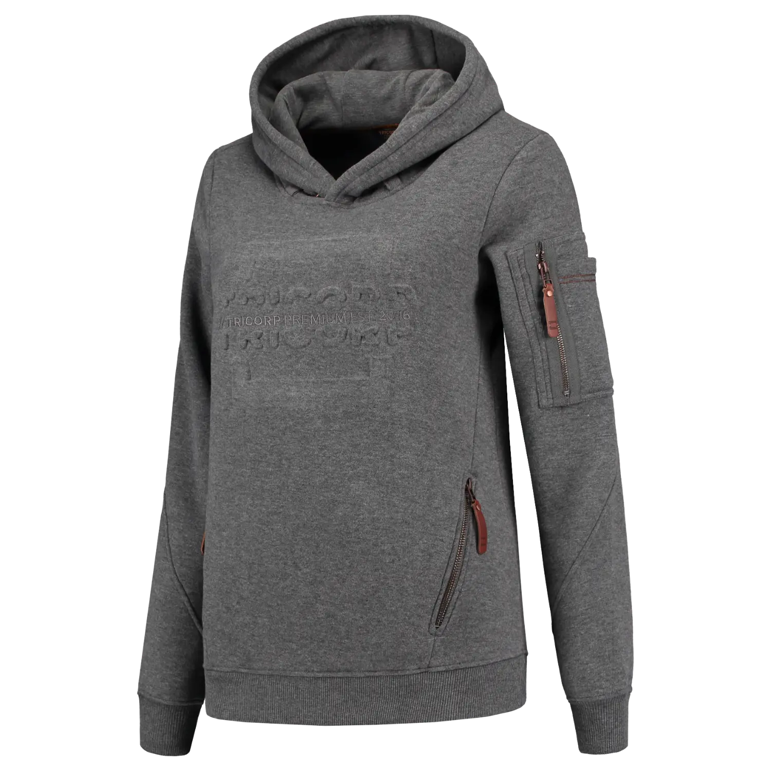 Sweater Premium Hood Logo Women Tricorp