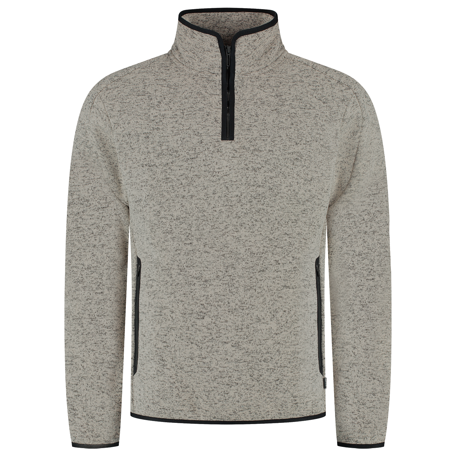 Knitted Fleece Jacket 1/4 Zip Redefined