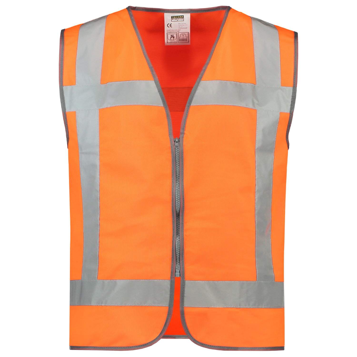 Safety vest RWS Zipper