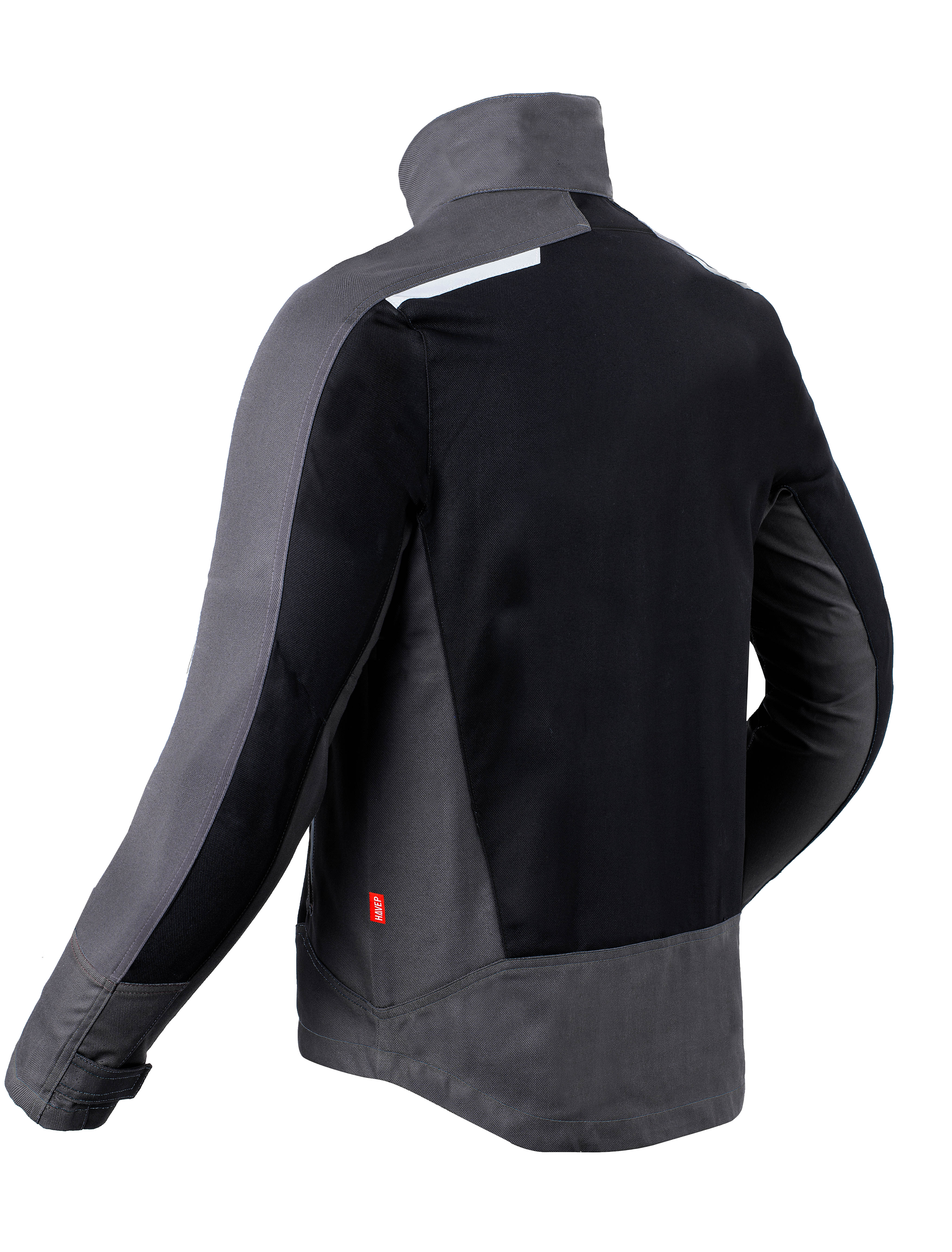 Work Jacket HAVEP® Attitude - black/charcoal