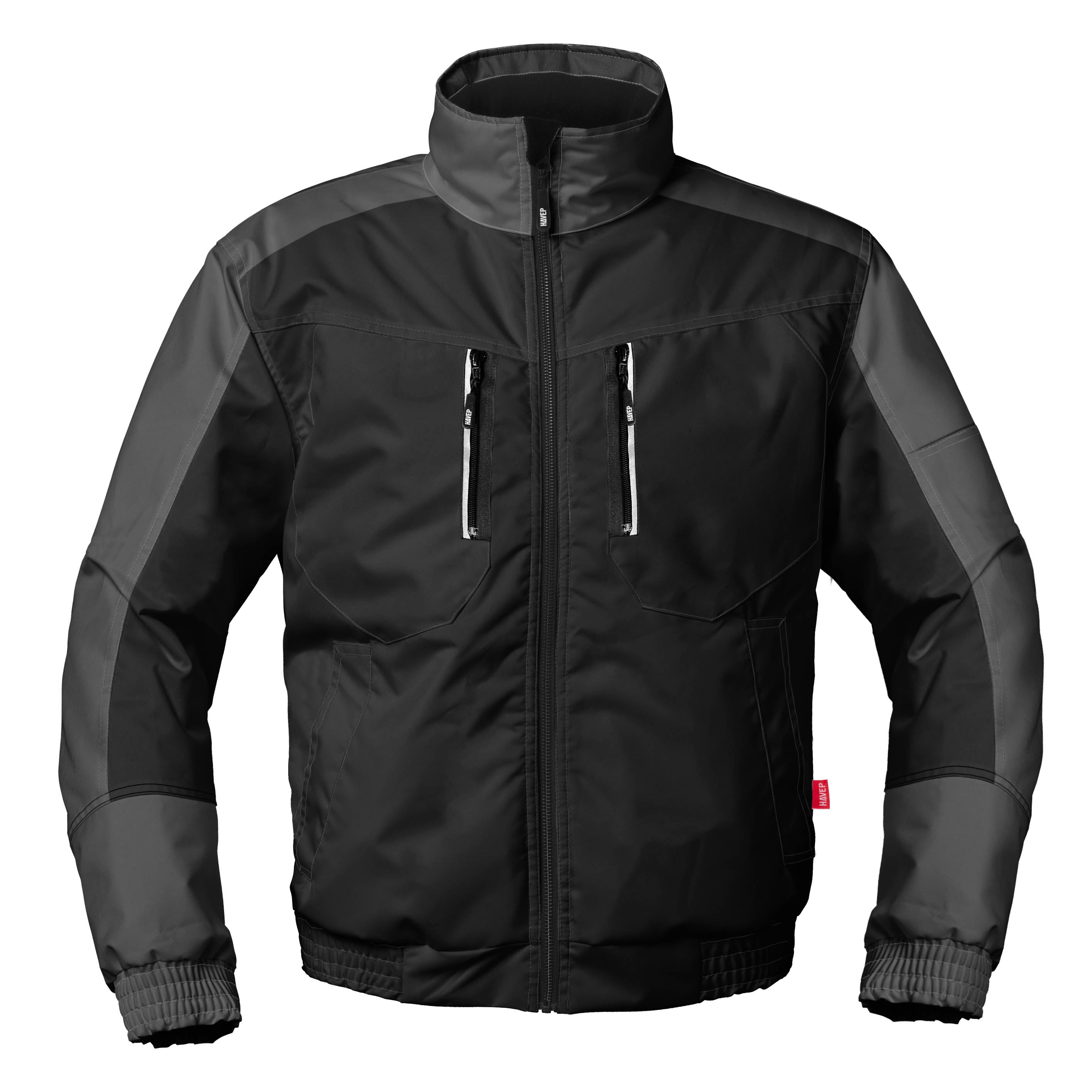 Pilot Work Jacket HAVEP® Attitude - black/charcoal
