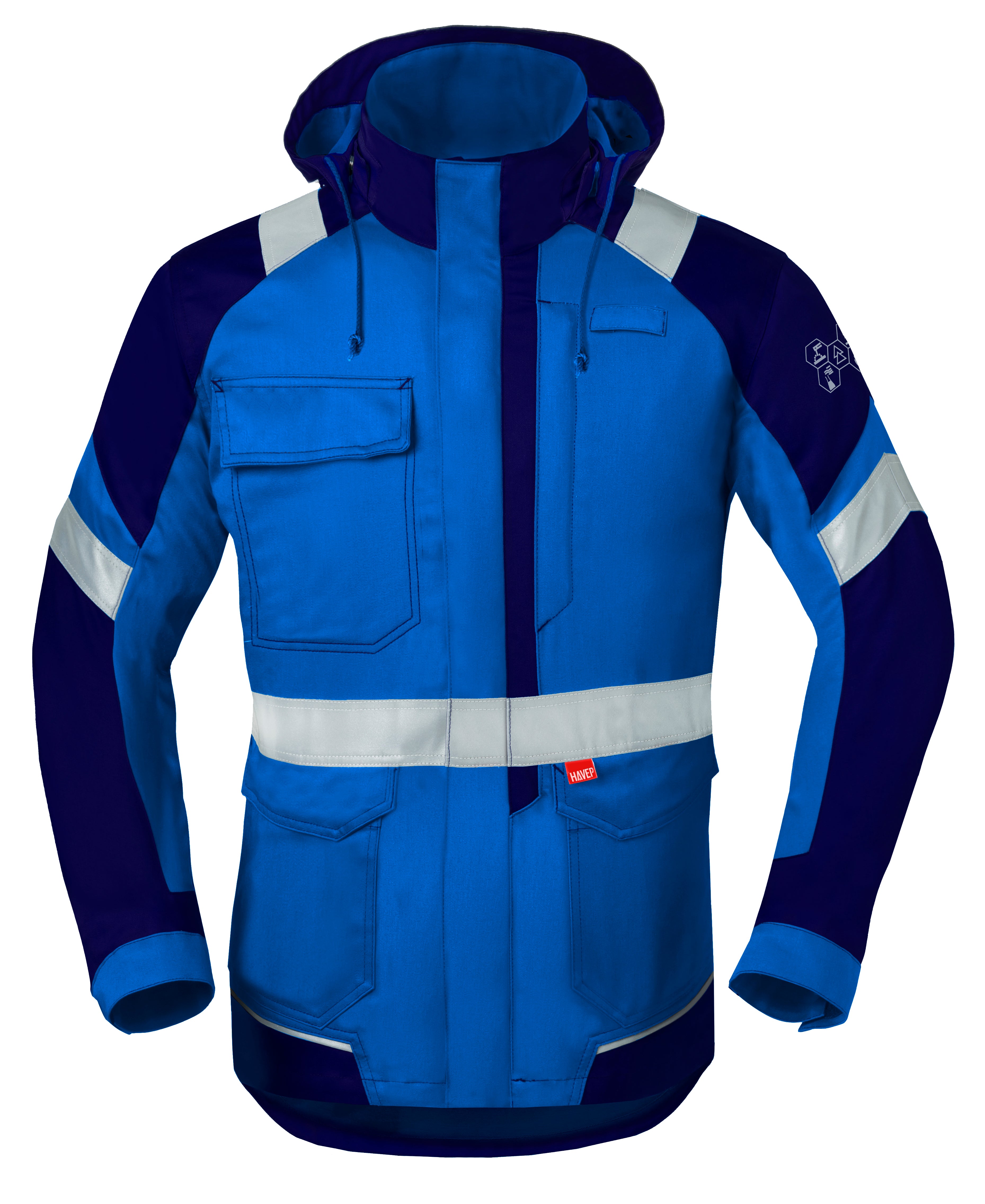 Parka HAVEP® 5-Safety Image+ - cornblue/navy