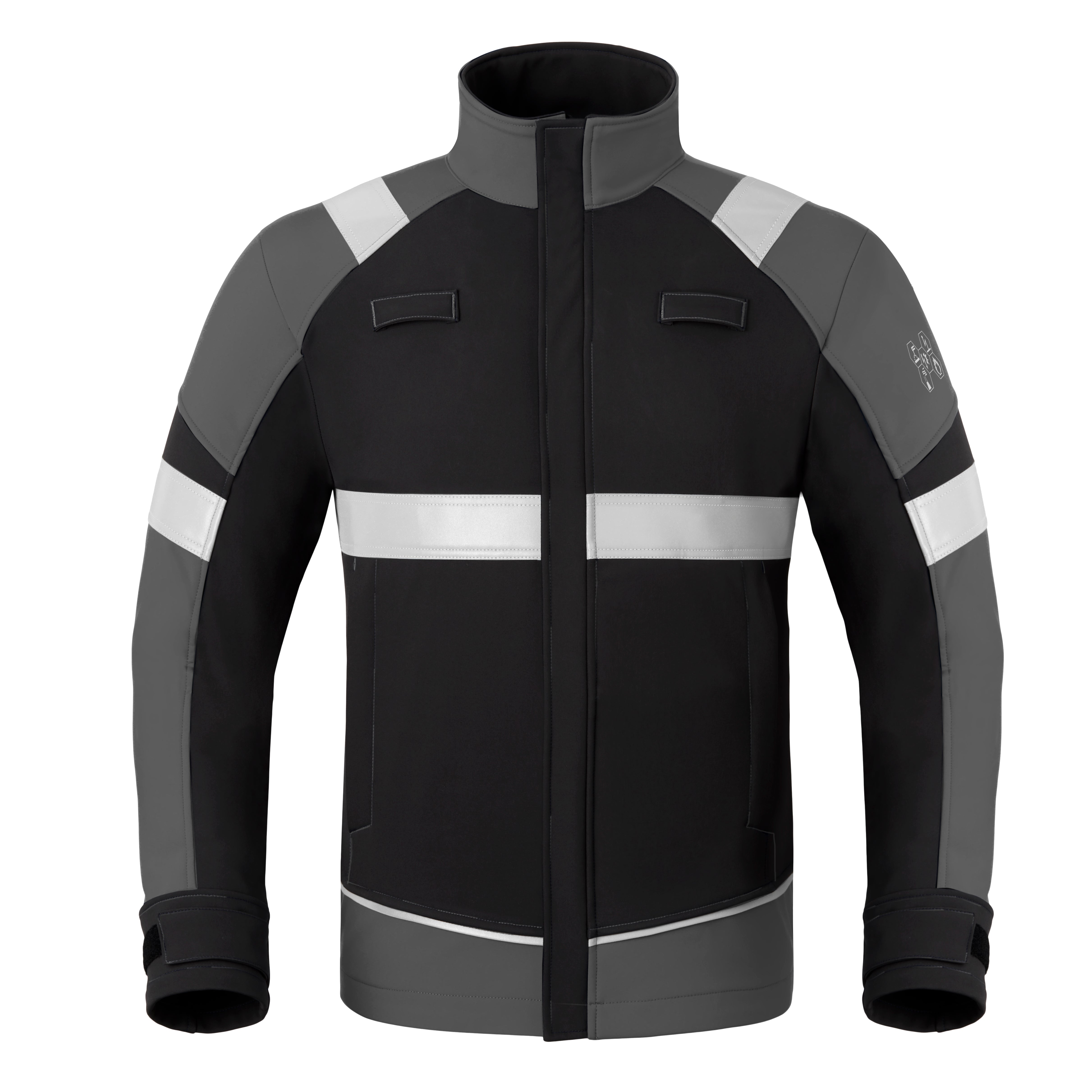 Softshell Jacket HAVEP® 5-Safety Image+ - black/charcoal