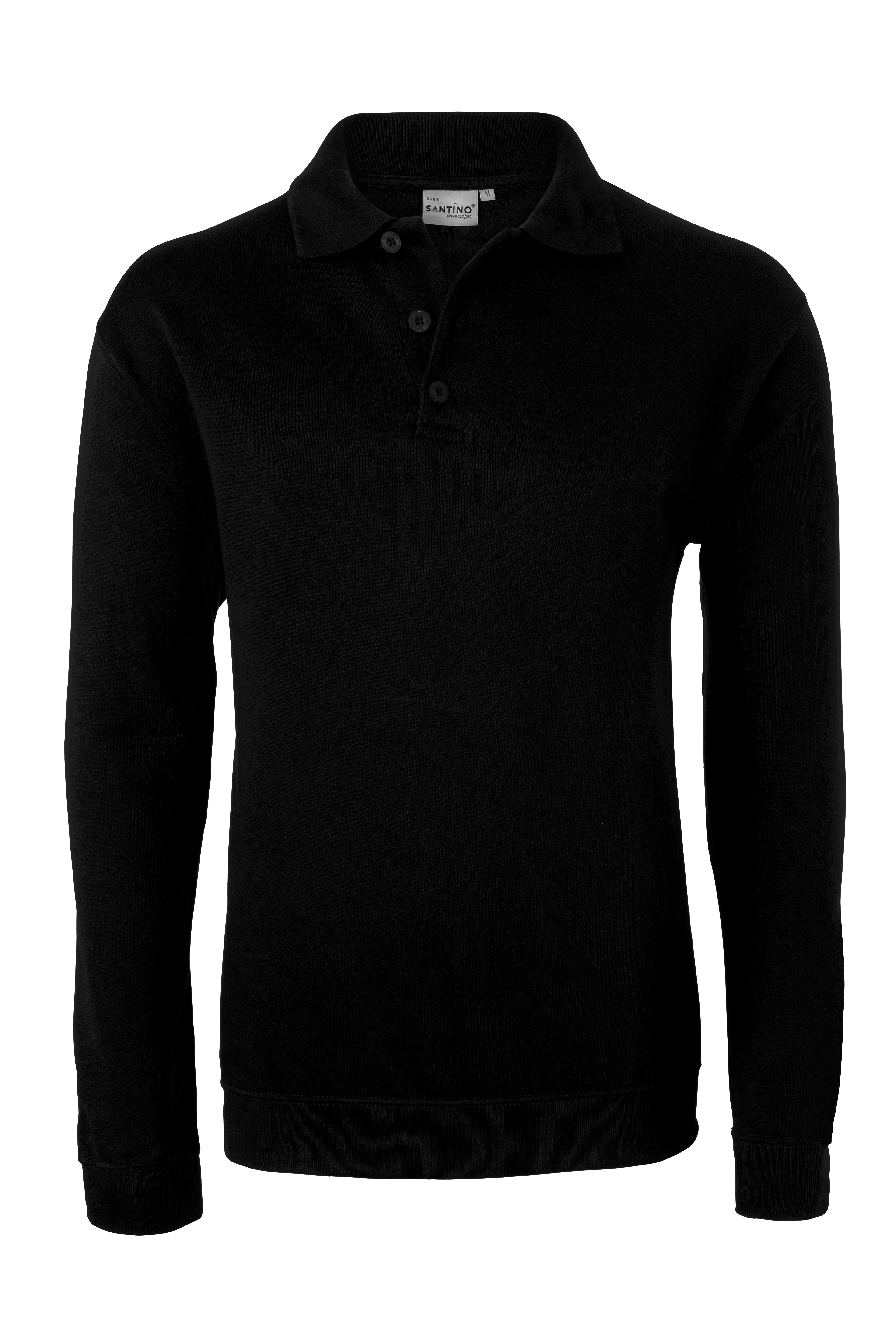 Polosweater Robin - black