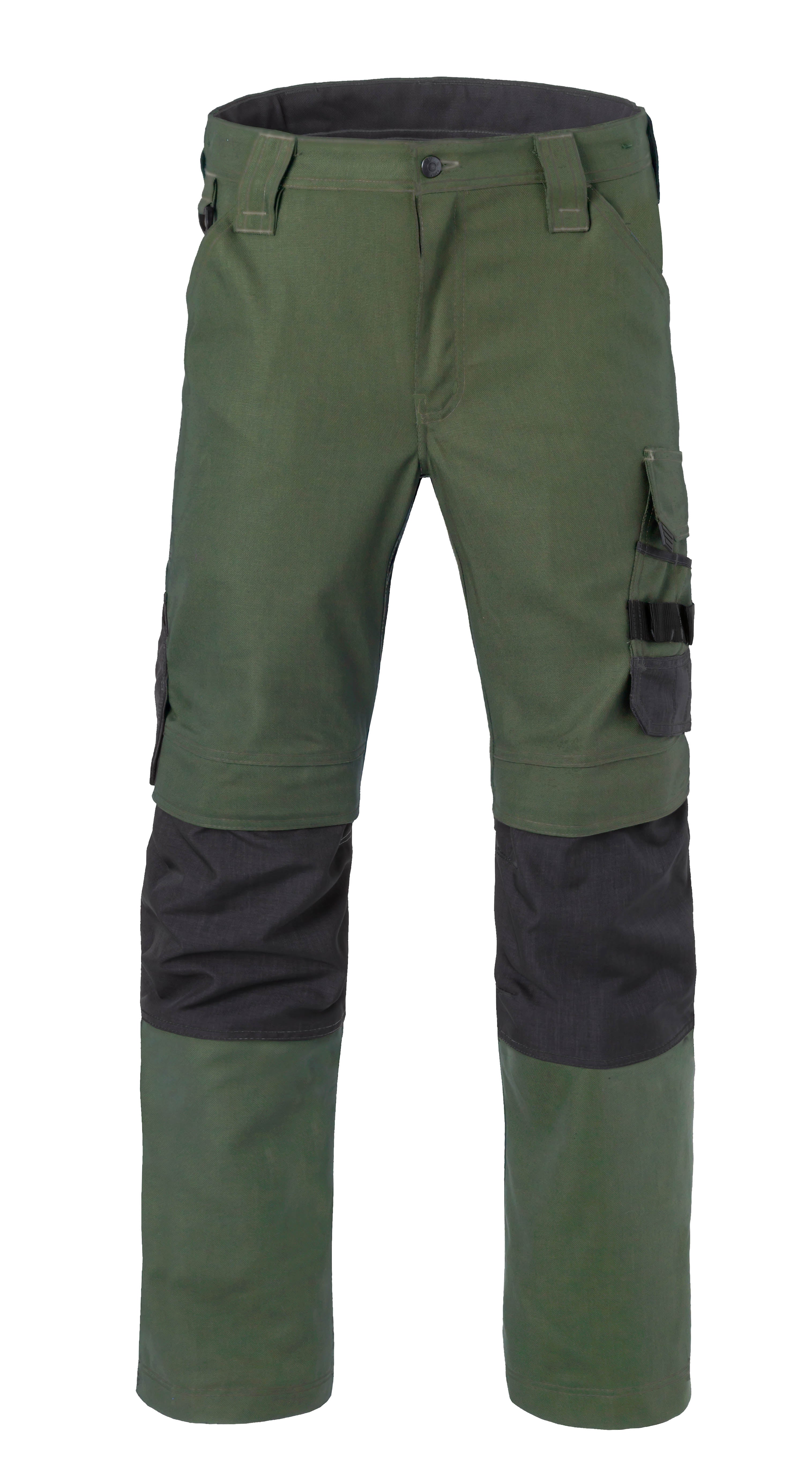 Work Trousers Kneepocket HAVEP® Attitude - forestry green/charcoal