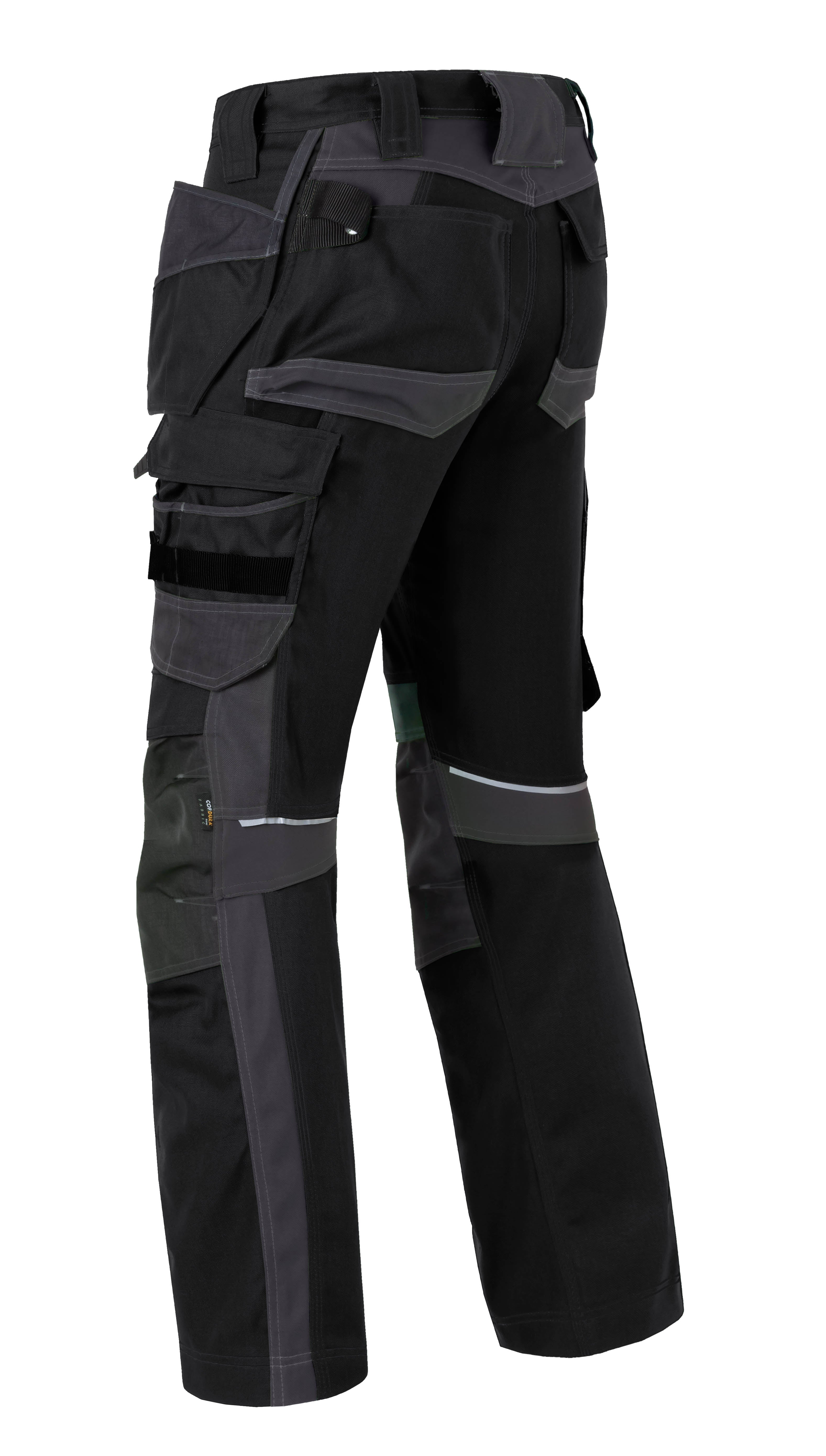 Work Trousers Kneepocket TP HAVEP® Attitude - black/charcoal