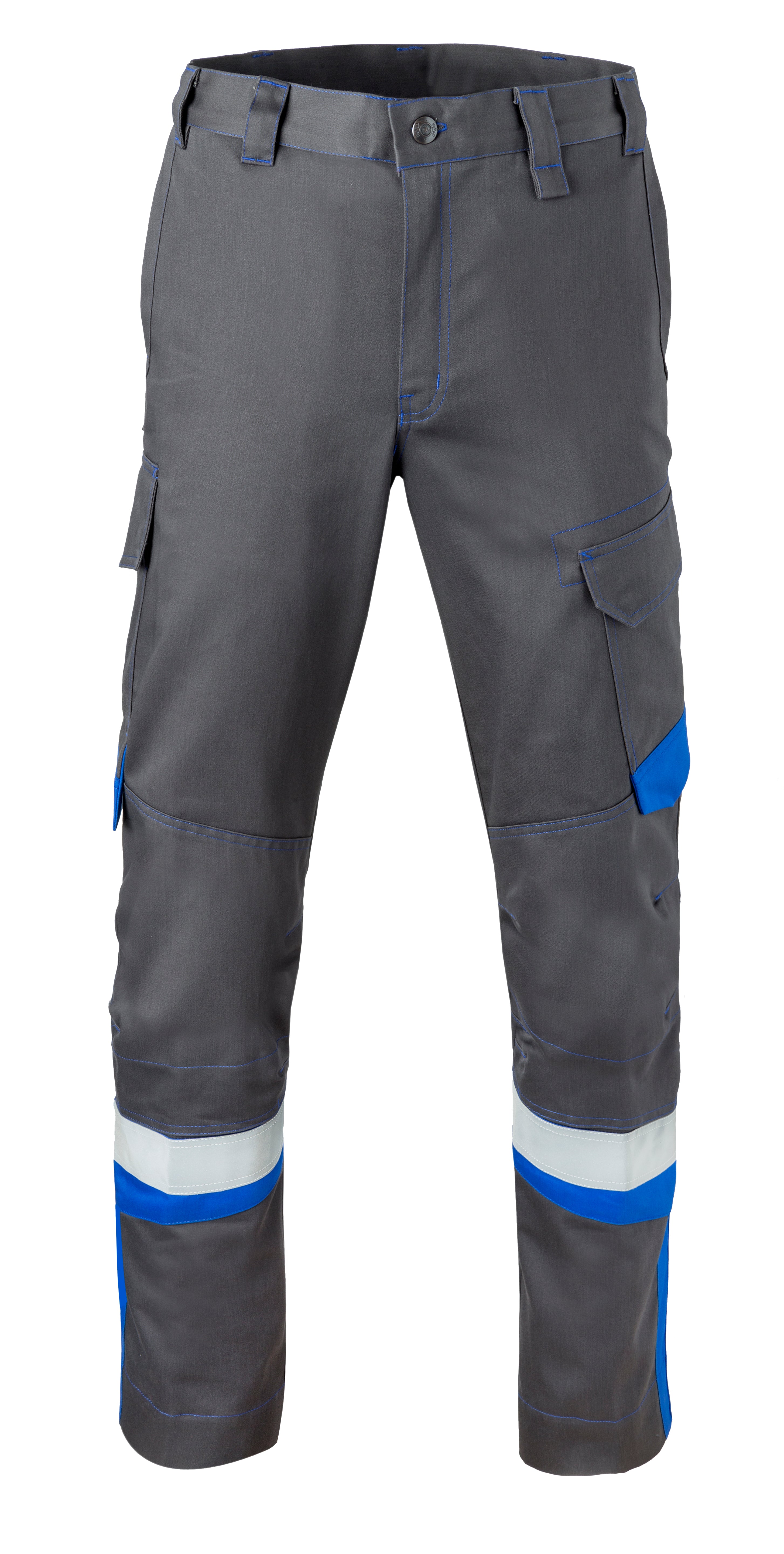 Work Trousers HAVEP® 5-Safety Image+ - charcoal/cornblue