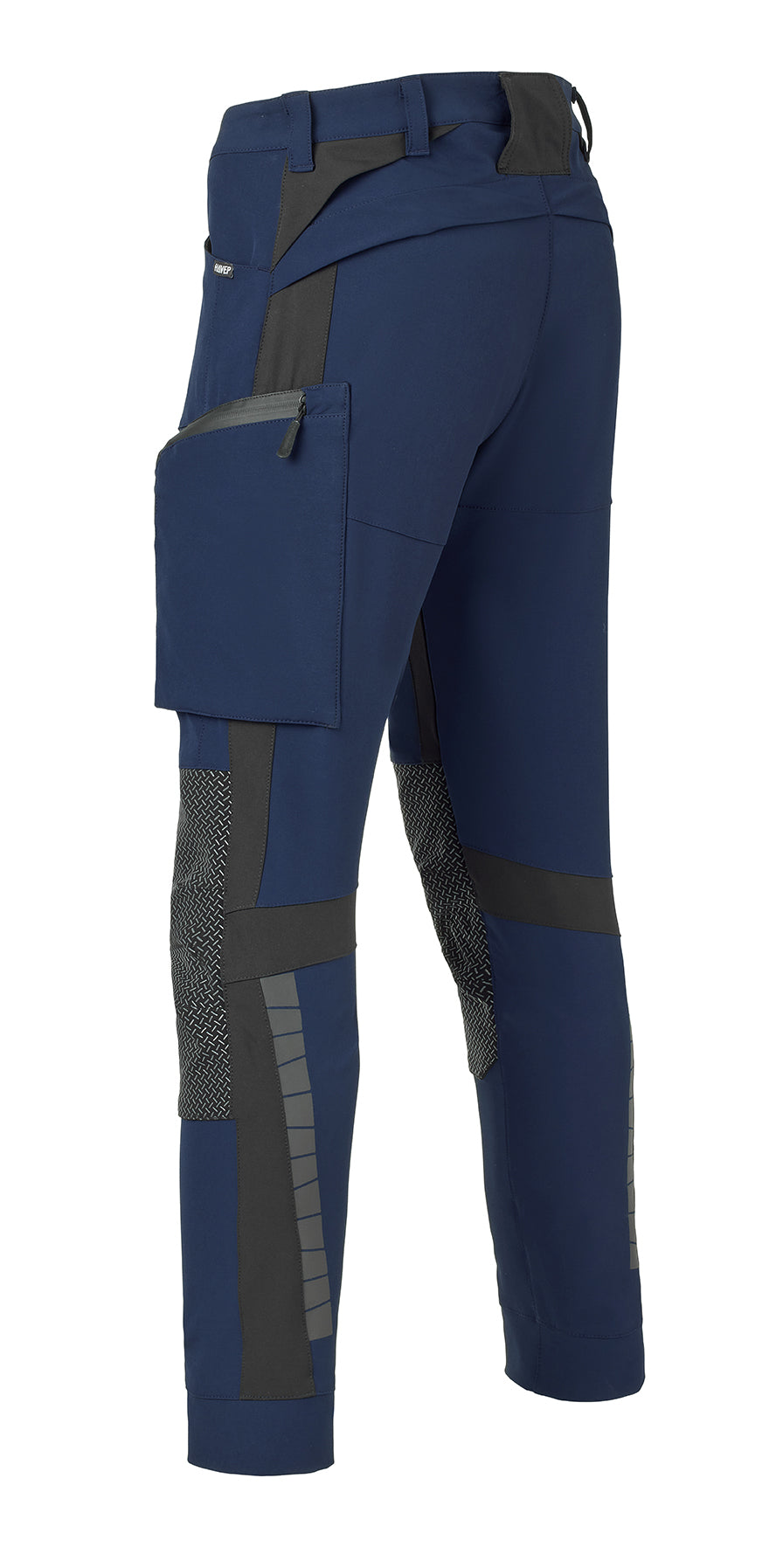Work Trousers Kneepocket HAVEP® Revolve - blue shadow/black