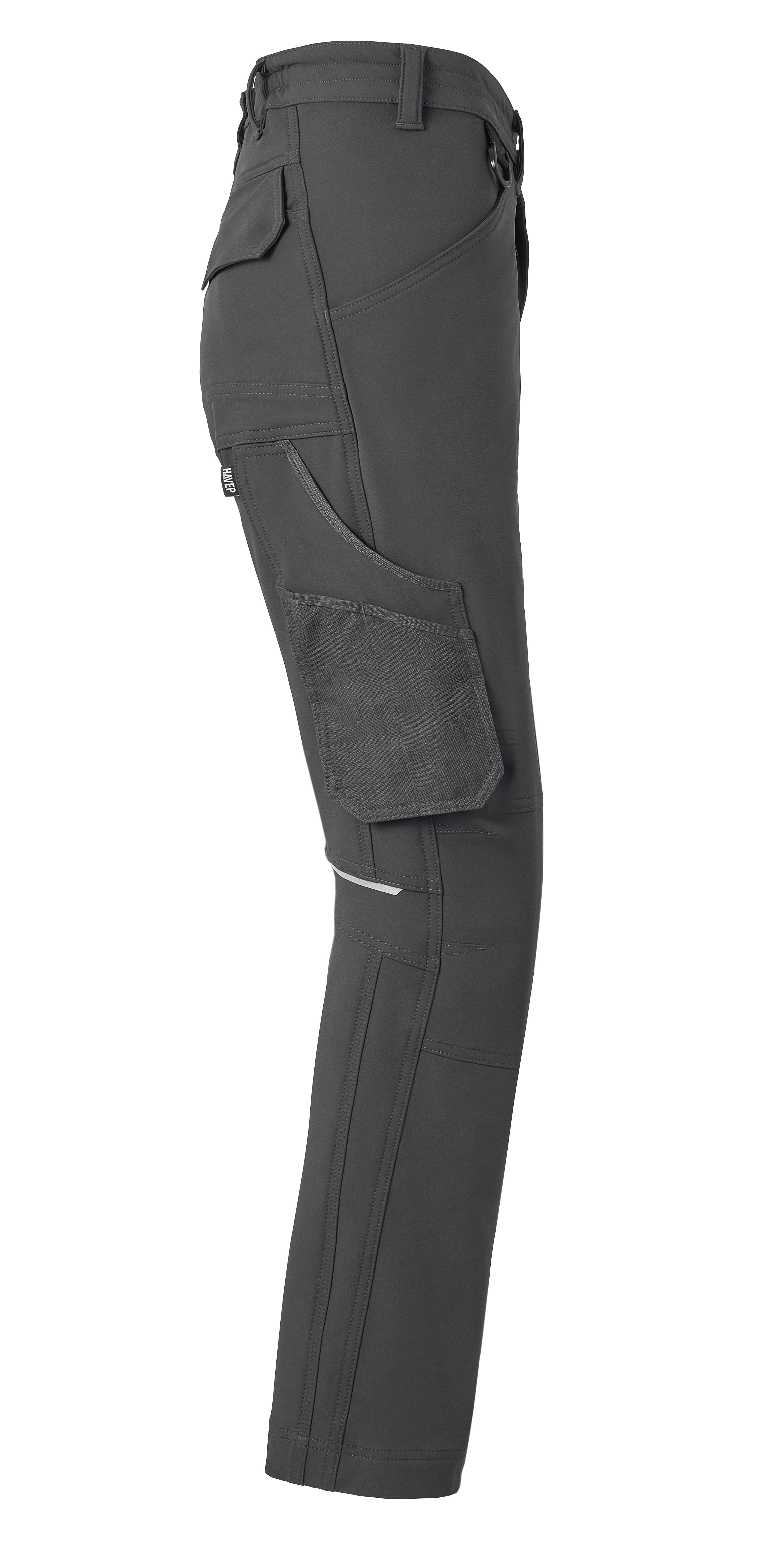 Work Trousers Ladies Stretch HAVEP® Attitude - charcoal