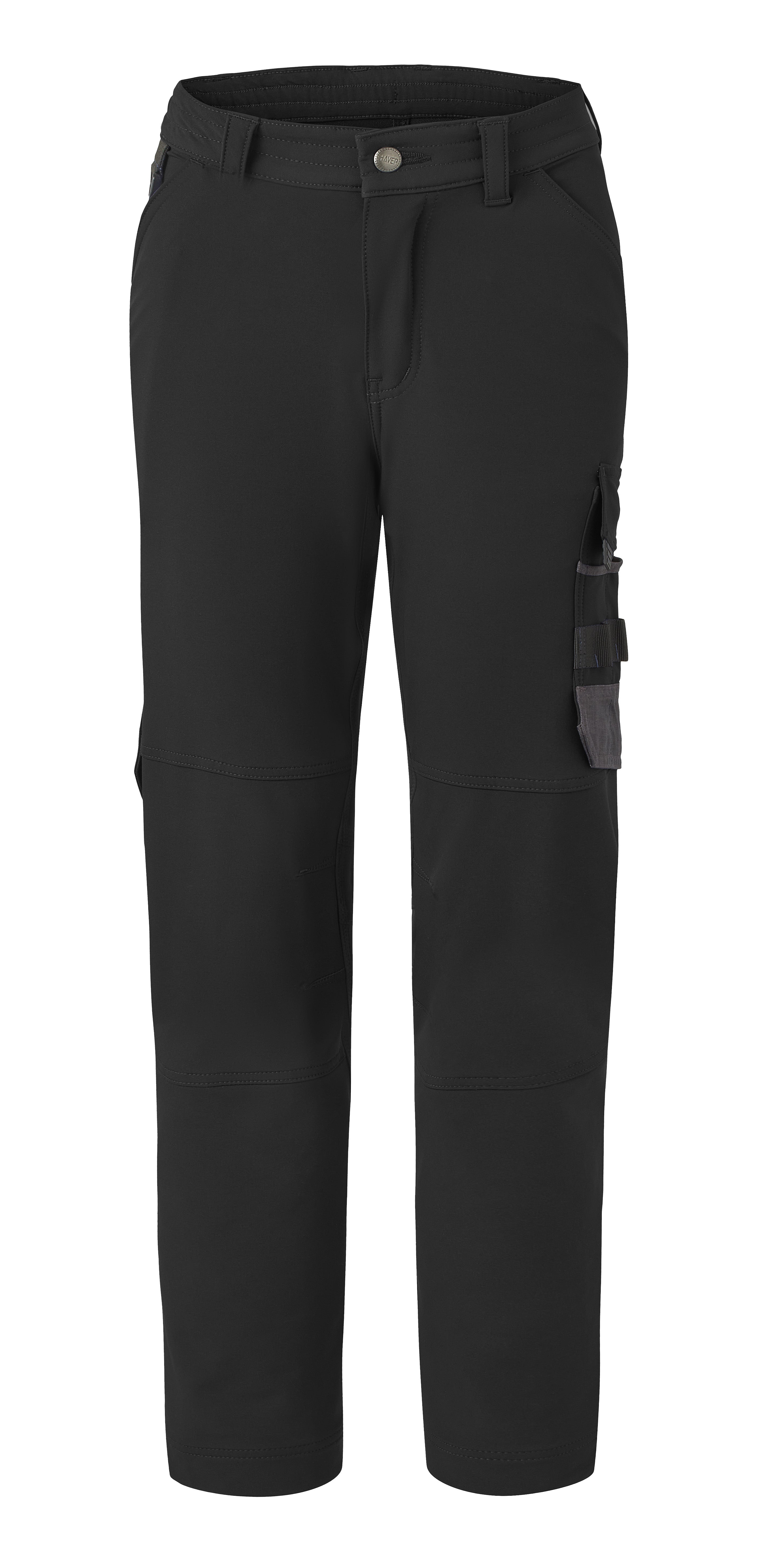 Work Trousers Ladies Stretch HAVEP® Attitude - black/charcoal