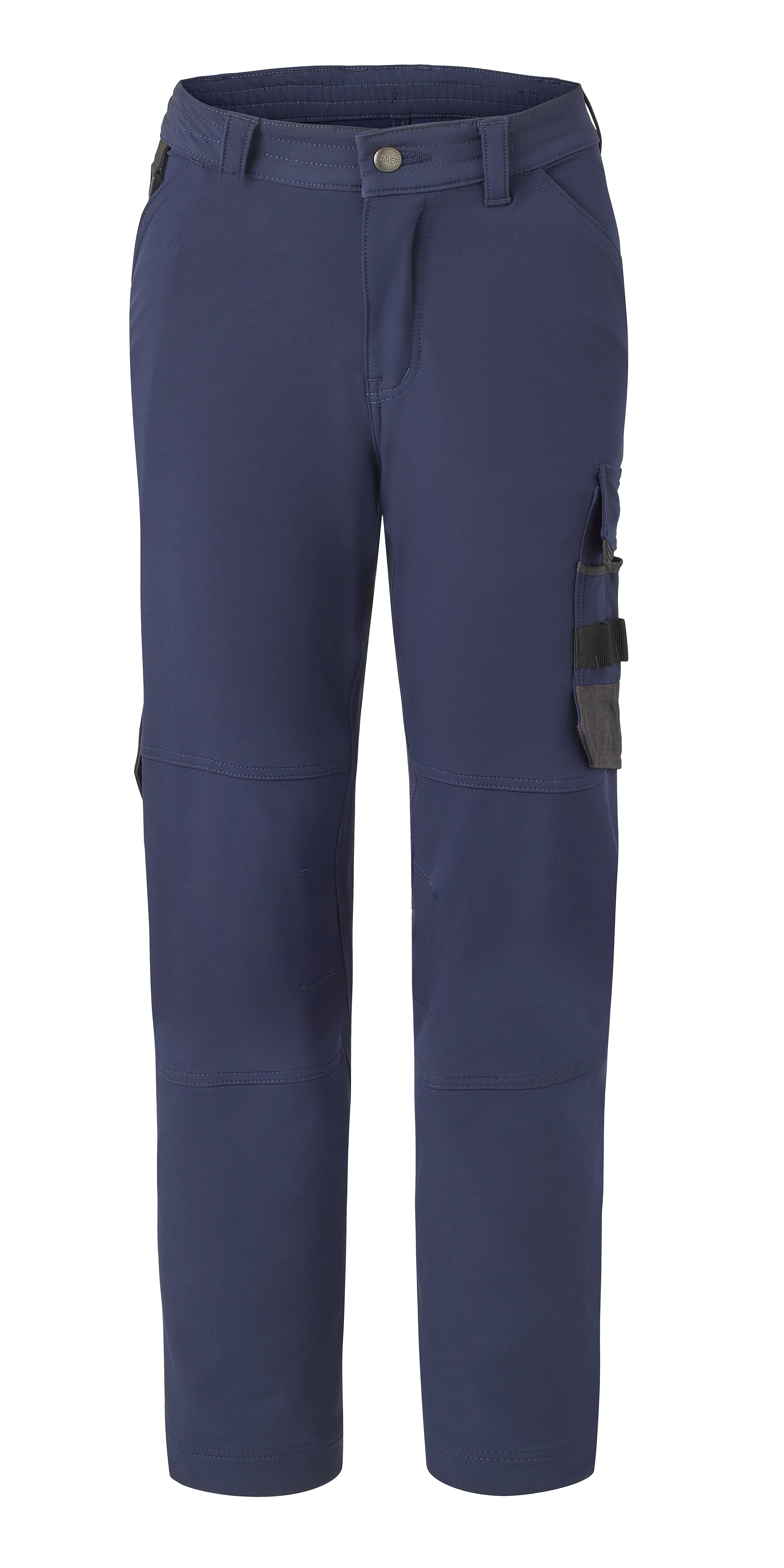 Work Trousers Ladies Stretch HAVEP® Attitude - indigo blue/charcoal