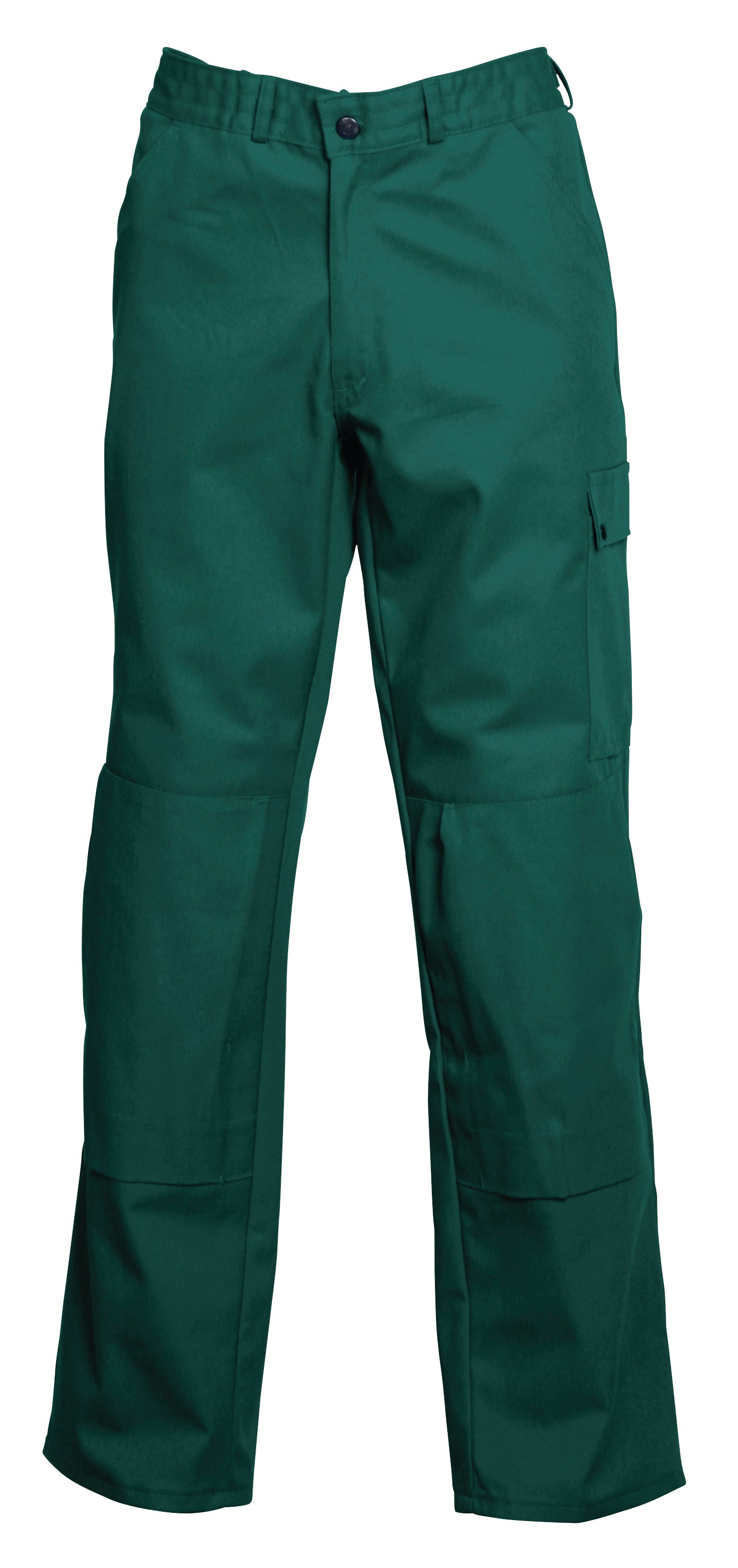Work Trousers zip Kneepocket HAVEP® Basic - bottle green