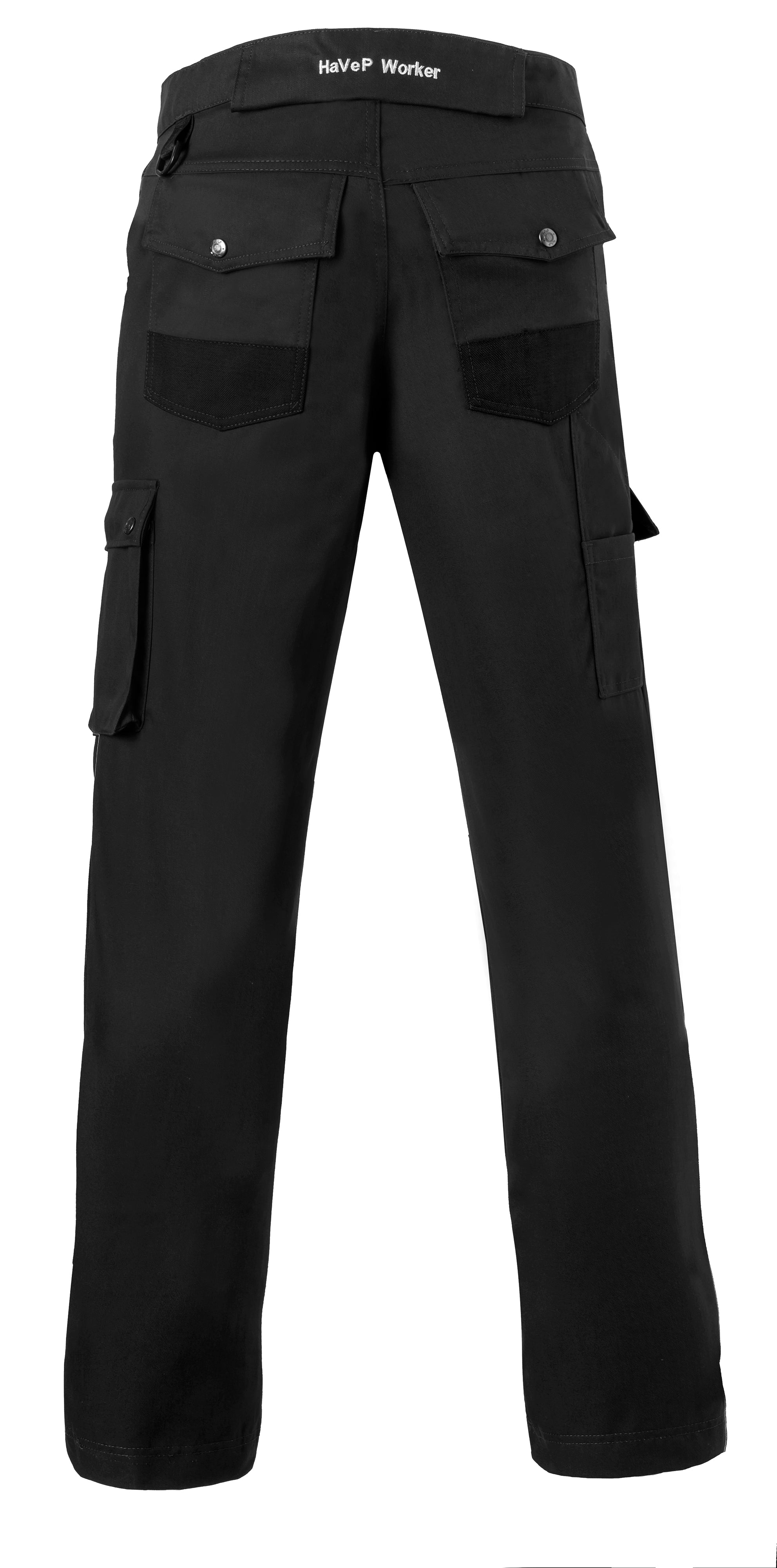 Work Trousers Kneepocket HAVEP® Basic - black