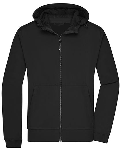 Men´s Hooded Softshell Jacket L-Shop