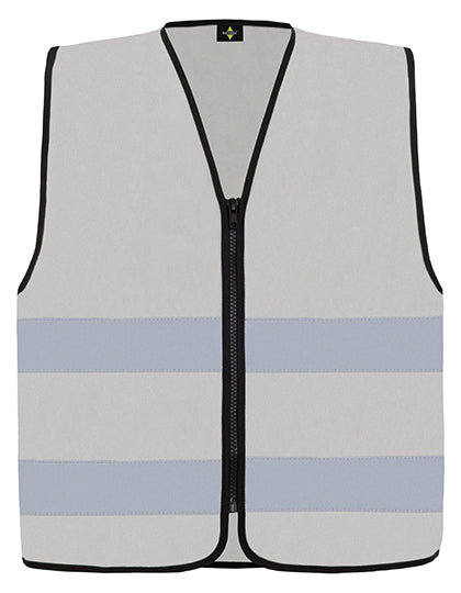 Hi-Vis Safety Vest Cologne With Front Zipper