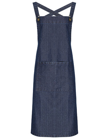 Cross Back Barista Bib Apron