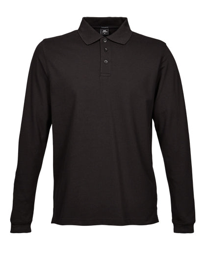 Men´s Luxury Stretch Long Sleeve Polo L-Shop