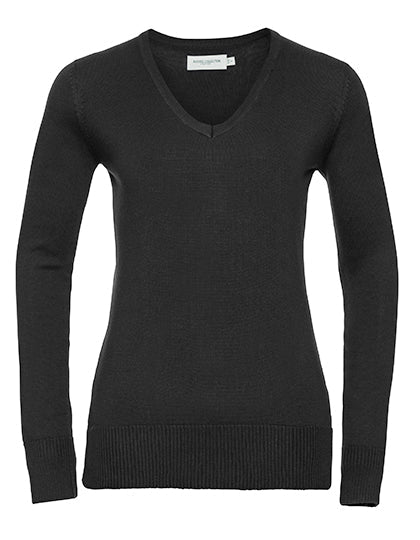 Ladies´ V-Neck Knitted Pullover L-Shop