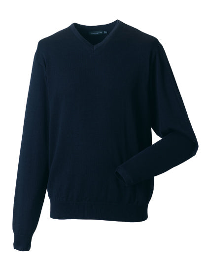 Men´s V-Neck Knitted Pullover L-Shop