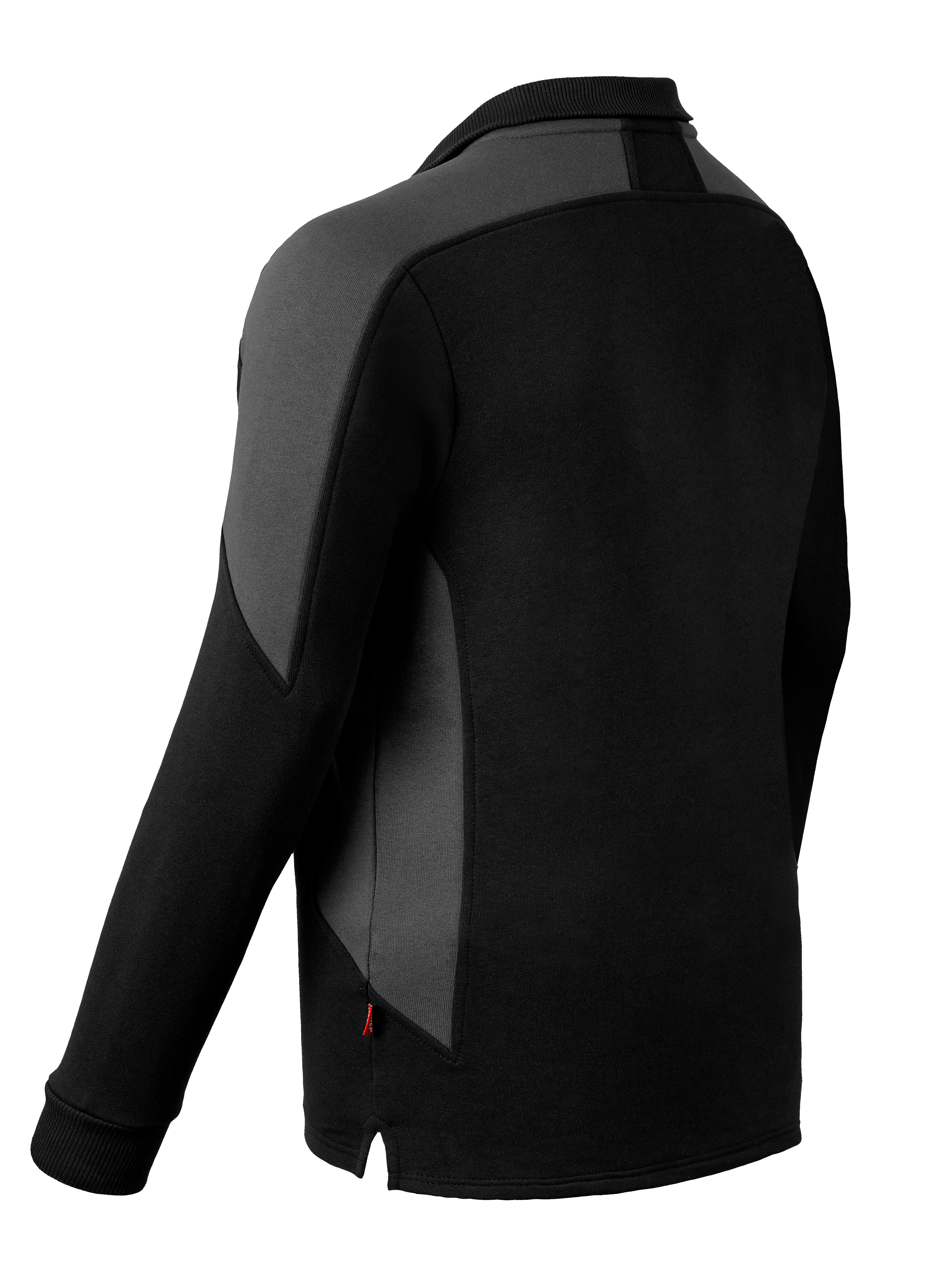 Halfzip Sweater HAVEP® Bicolor - black/charcoal