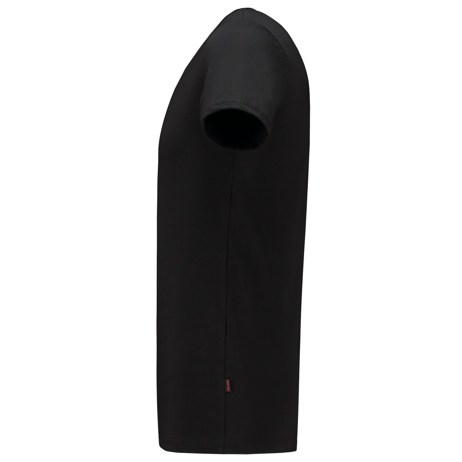 T-shirt Elastane Fitted V Neck