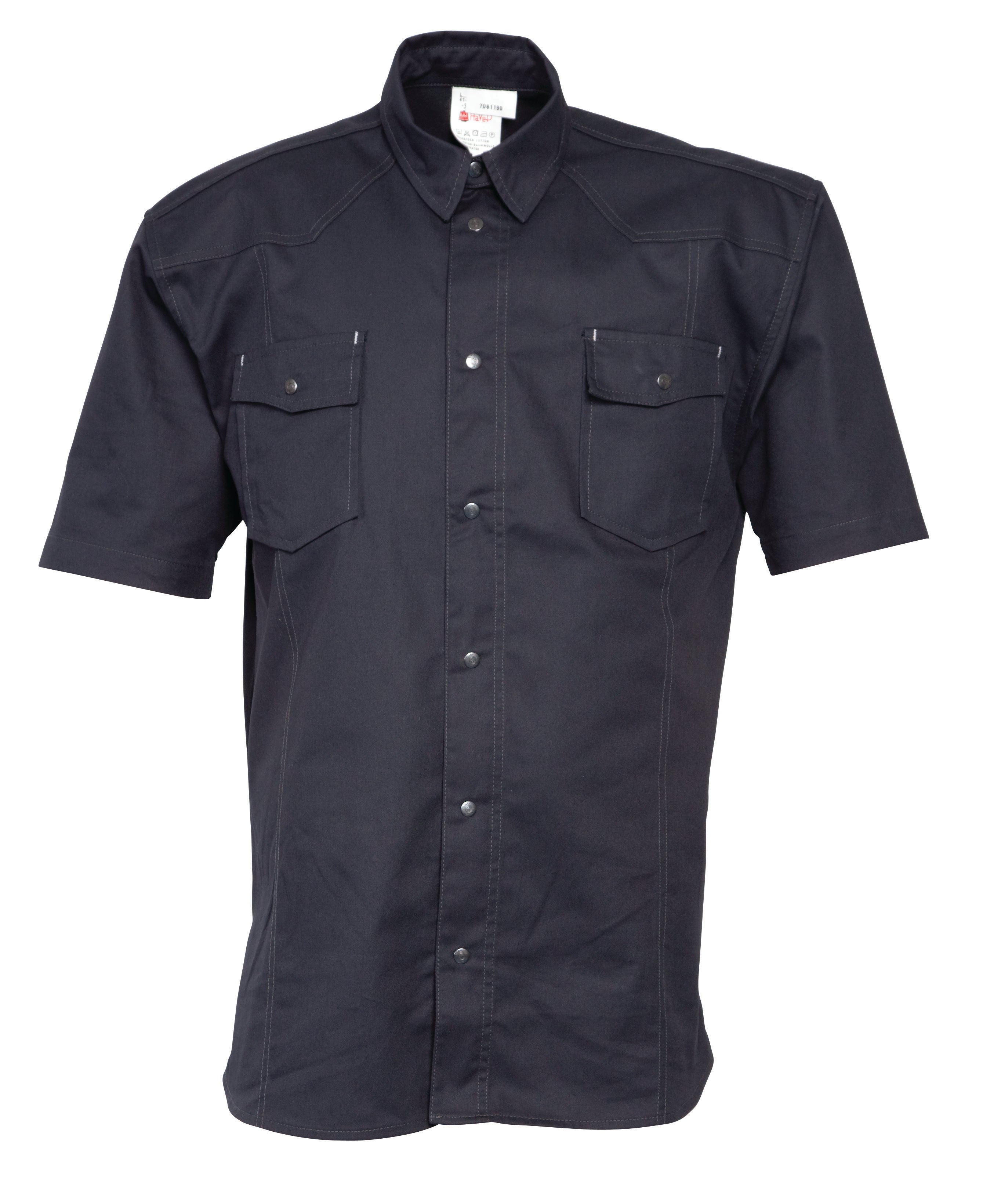 Shirt Short sleeves HAVEP® Basic - black