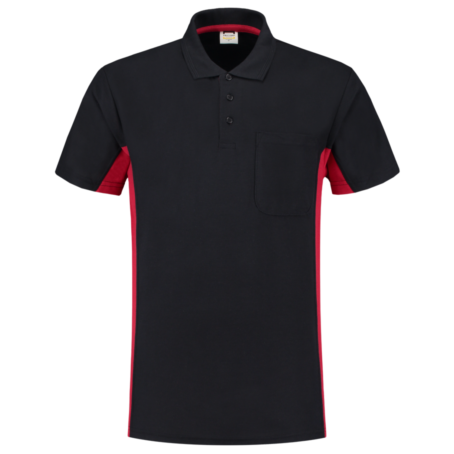 Polo Shirt Bicolor Chest Pocket