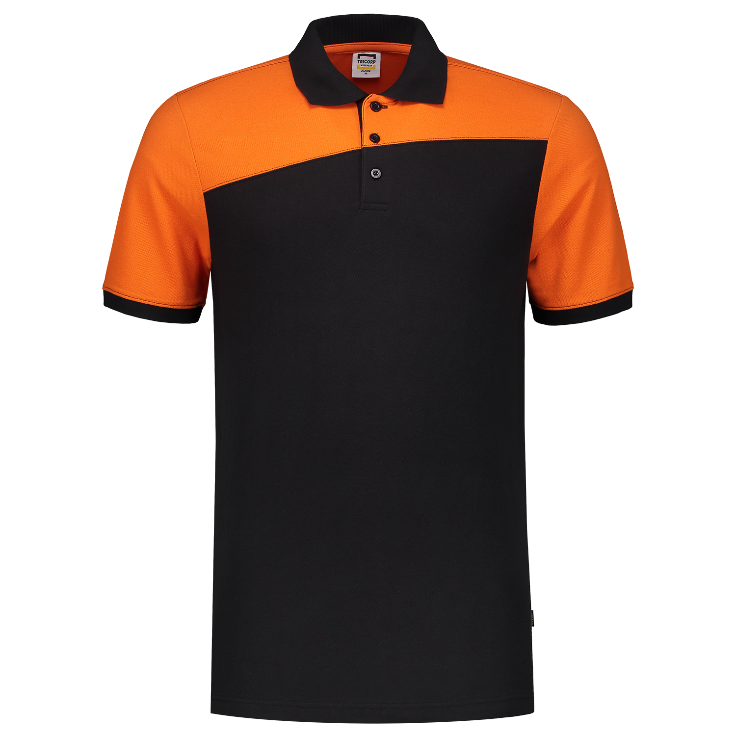 Polo Shirt Bicolor Seams