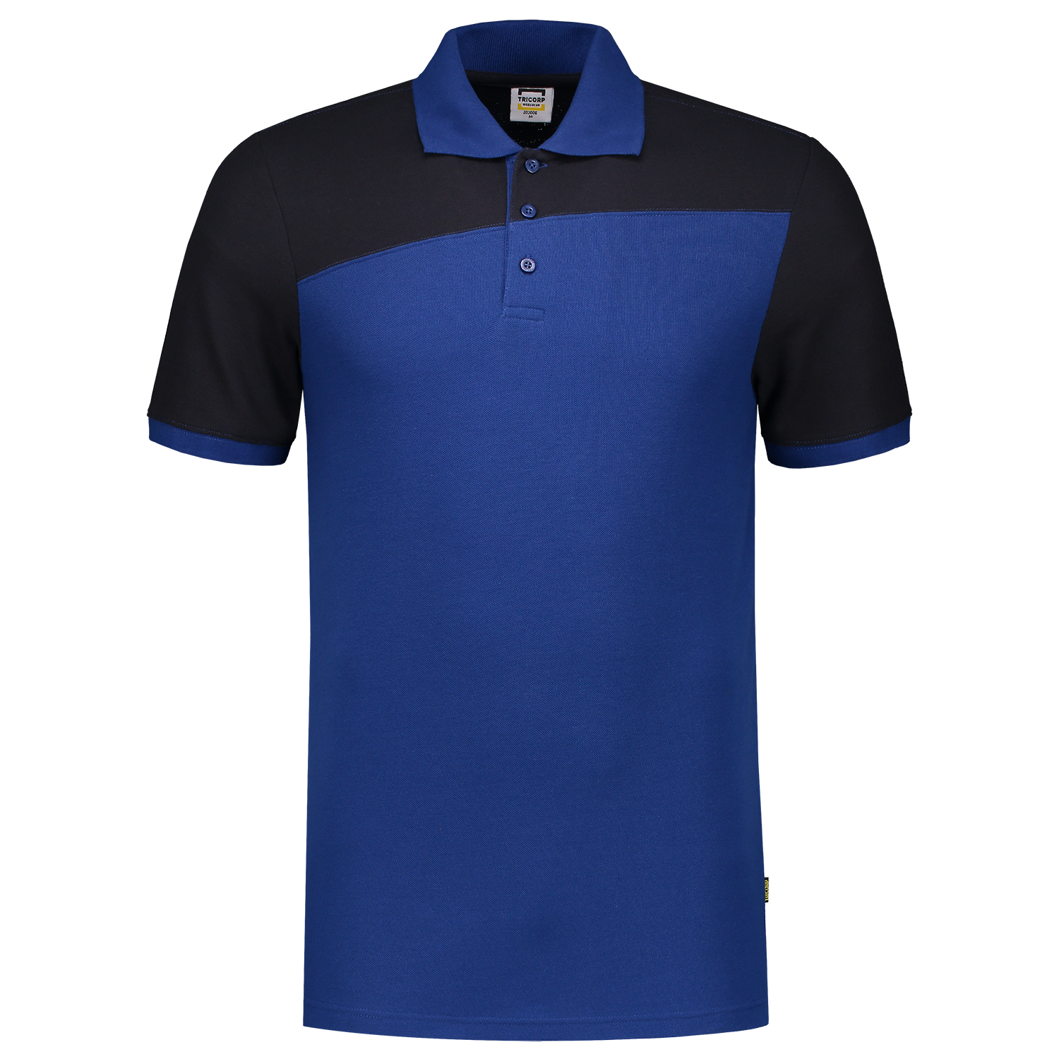 Polo Shirt Bicolor Seams