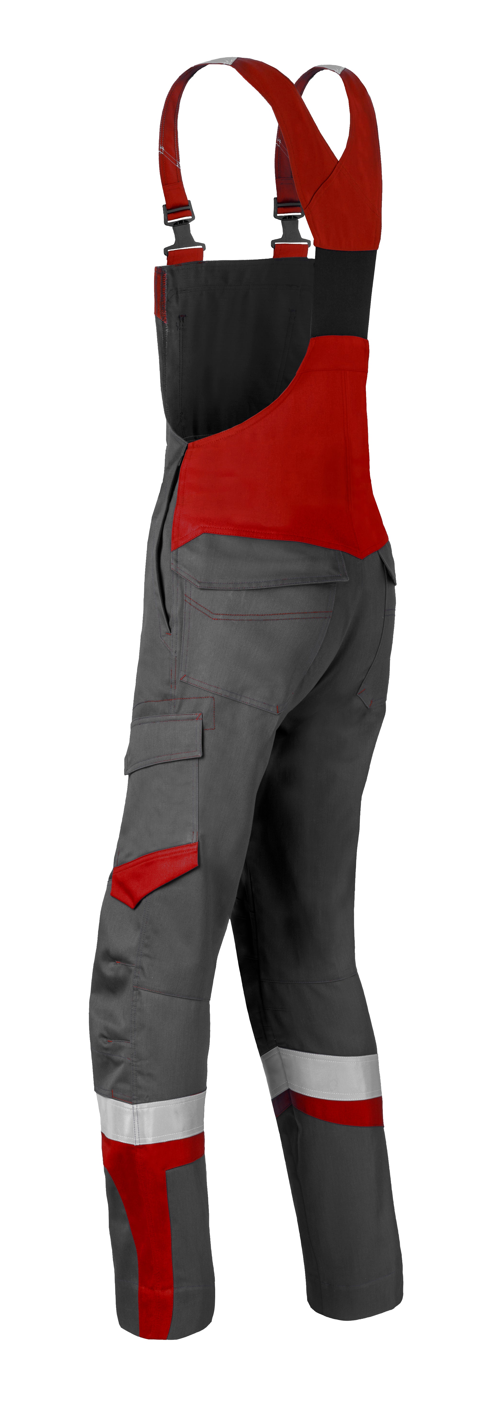 Bib & Brace HAVEP® 5-Safety Image+ - charcoal/red